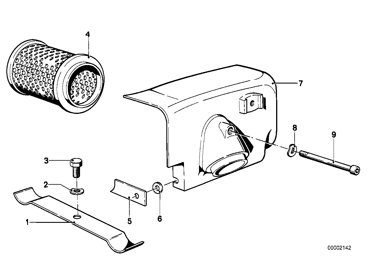 Air cleaner housing