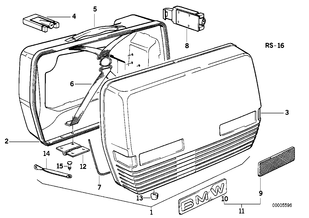 Touring case