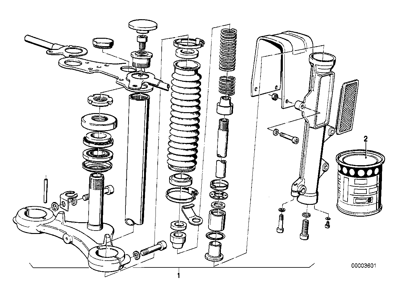 Telescope-fork