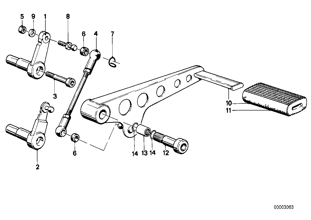 External shifting parts_shift lever