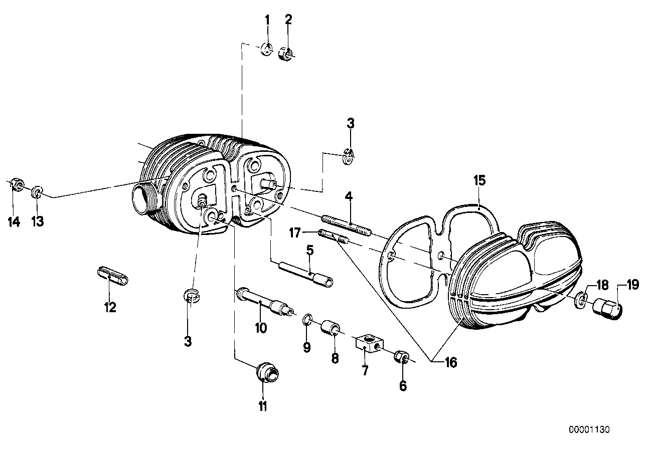 Cylinder head cover