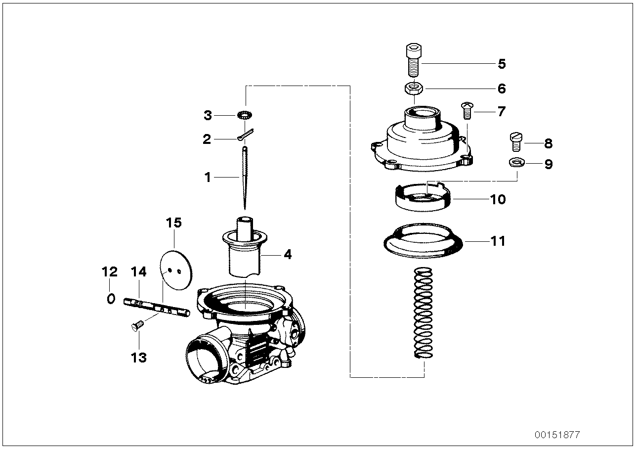 Carburetor-piston_nozzle needle