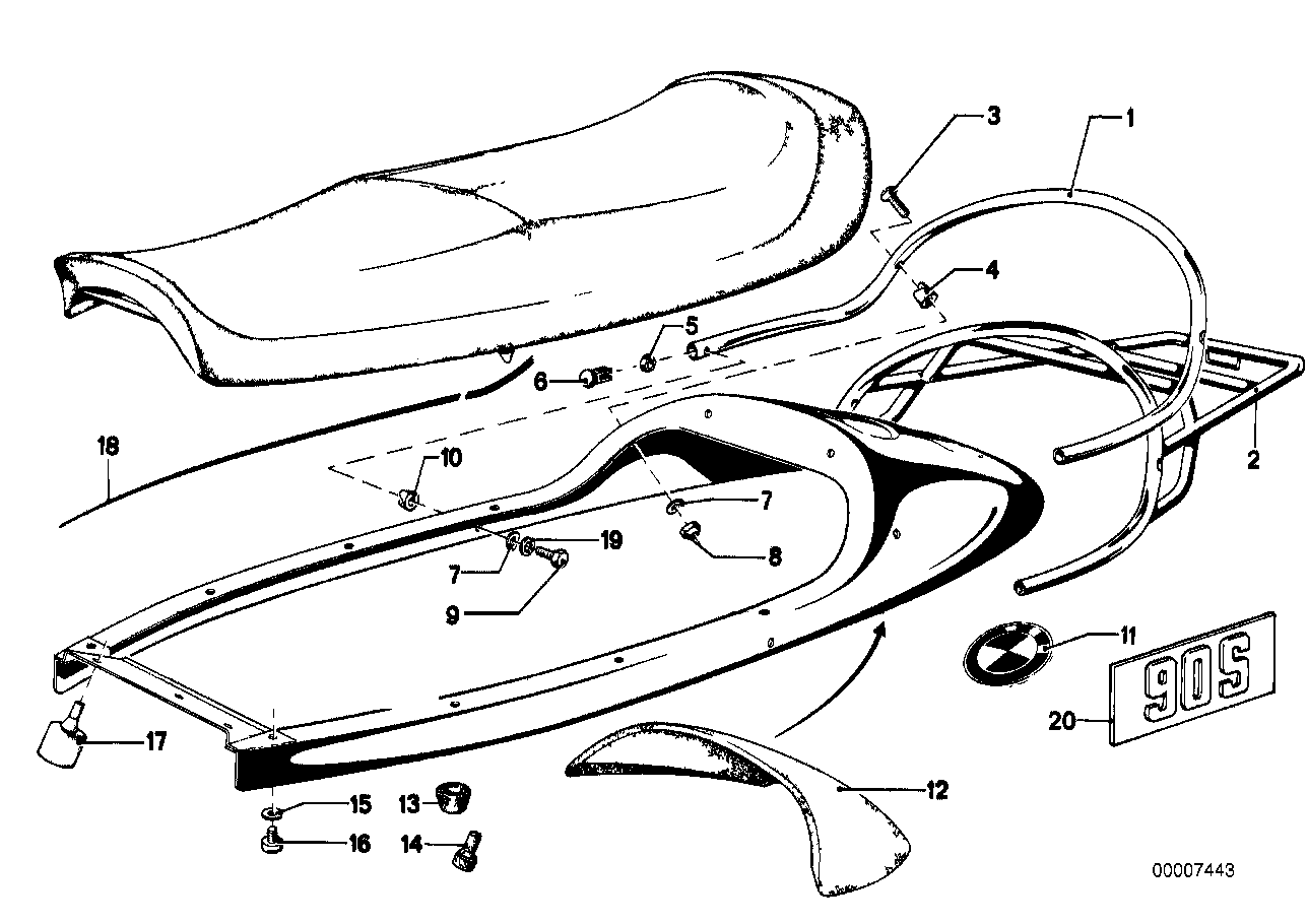 Dual seat-roof carrier