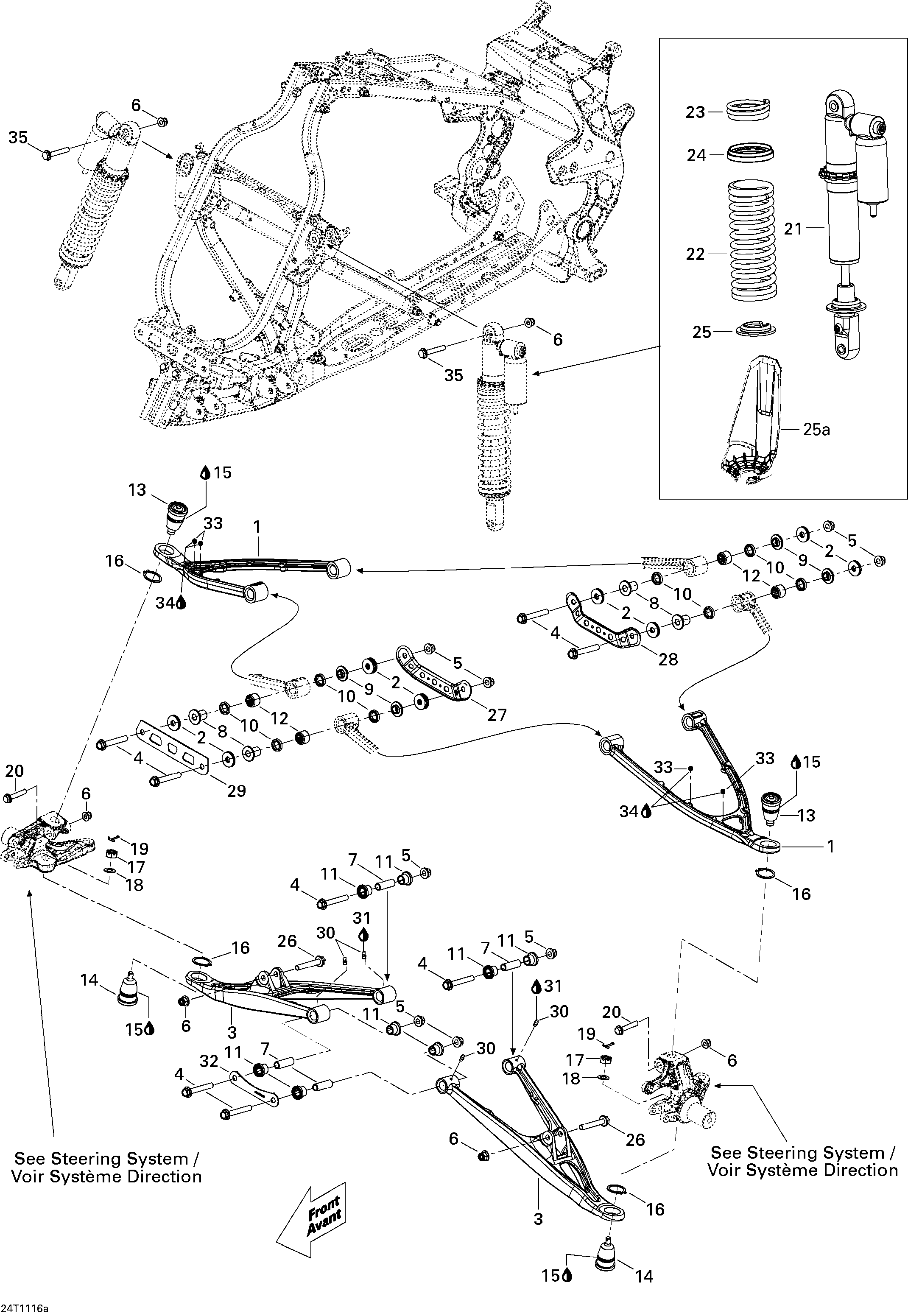 Front suspension xxc