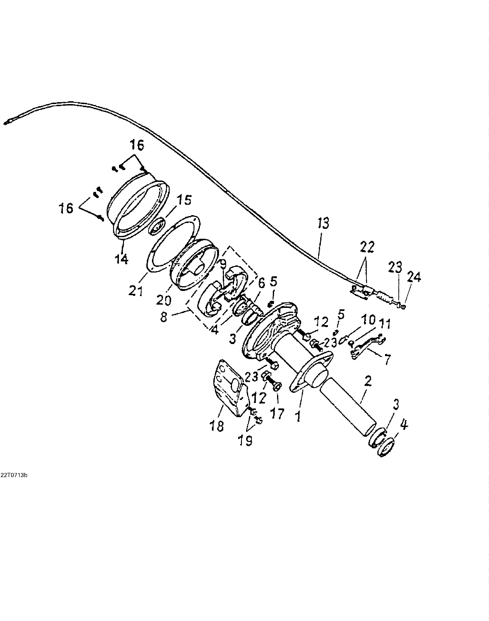 Rear brake