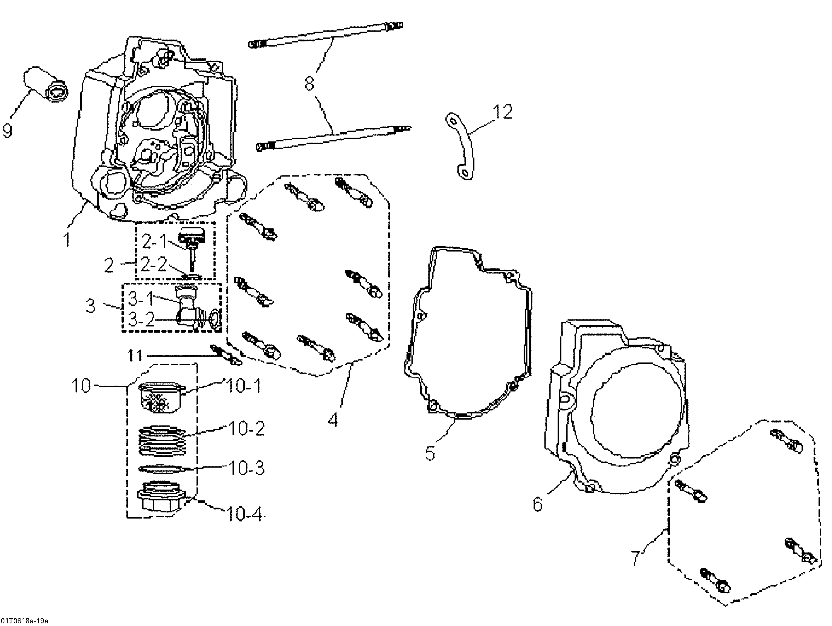 Crankcase, right