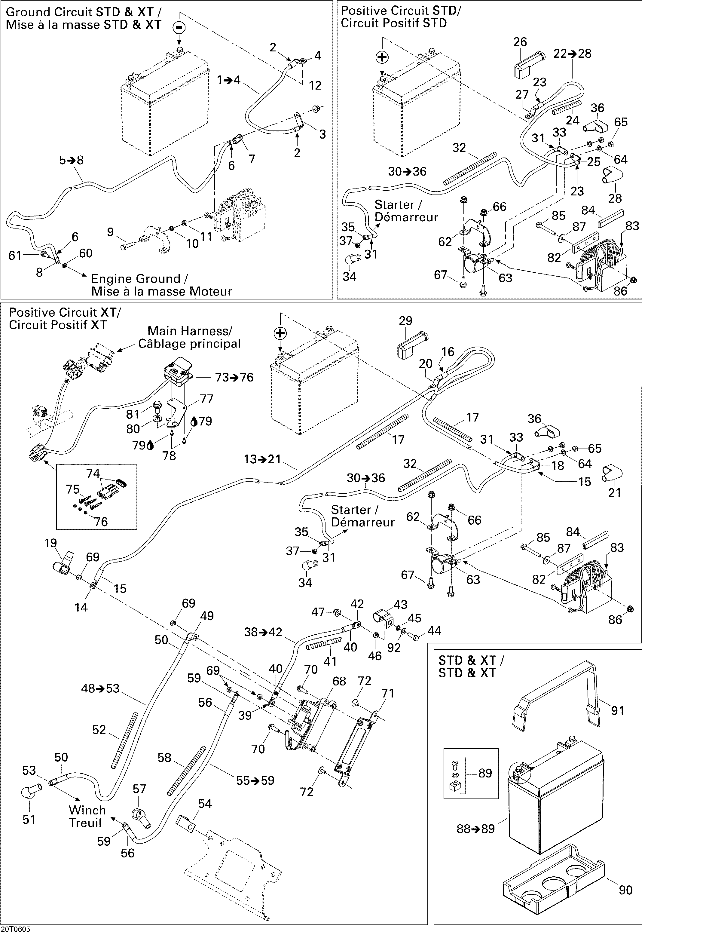 Electrical system xt