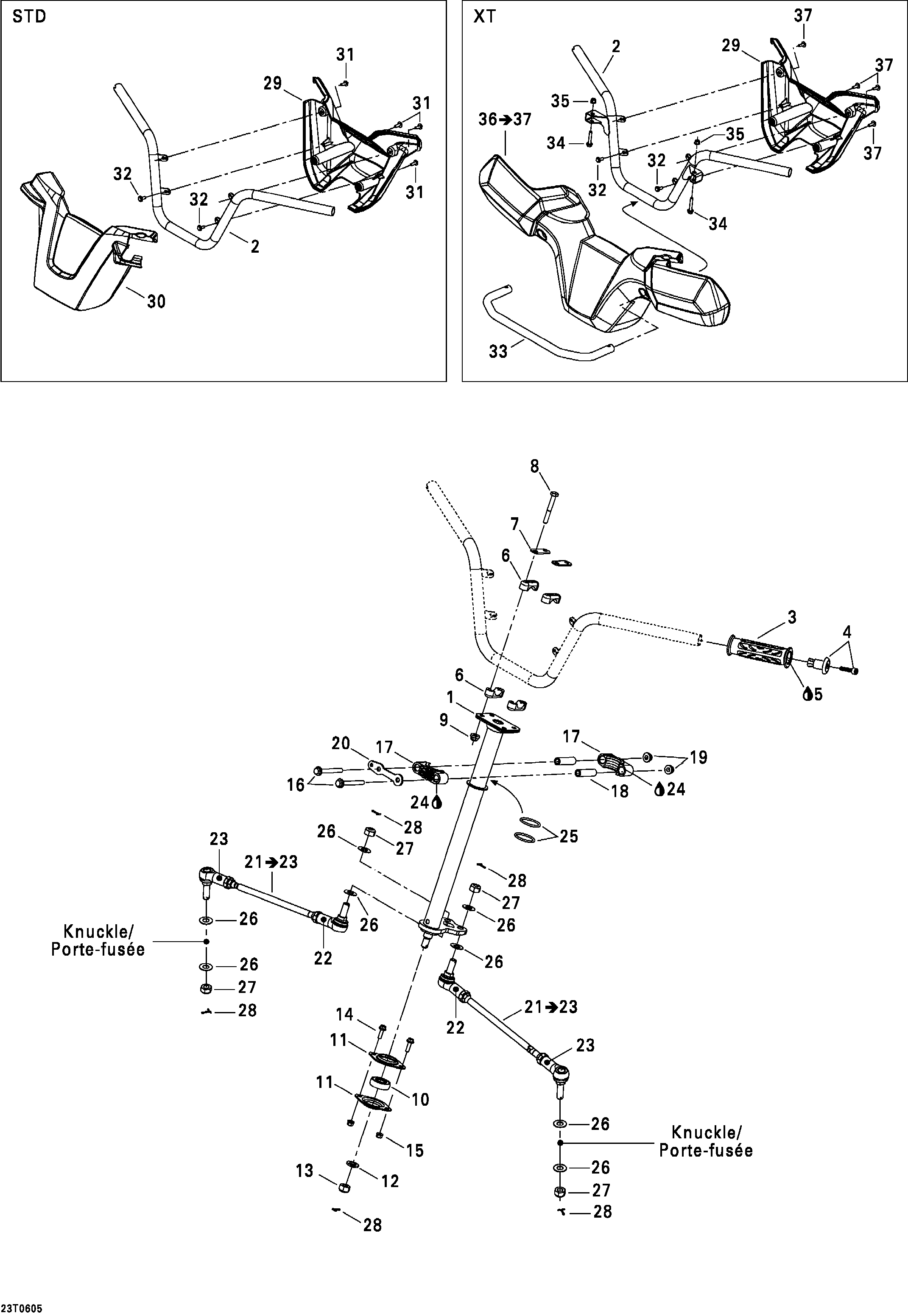 Steering system std