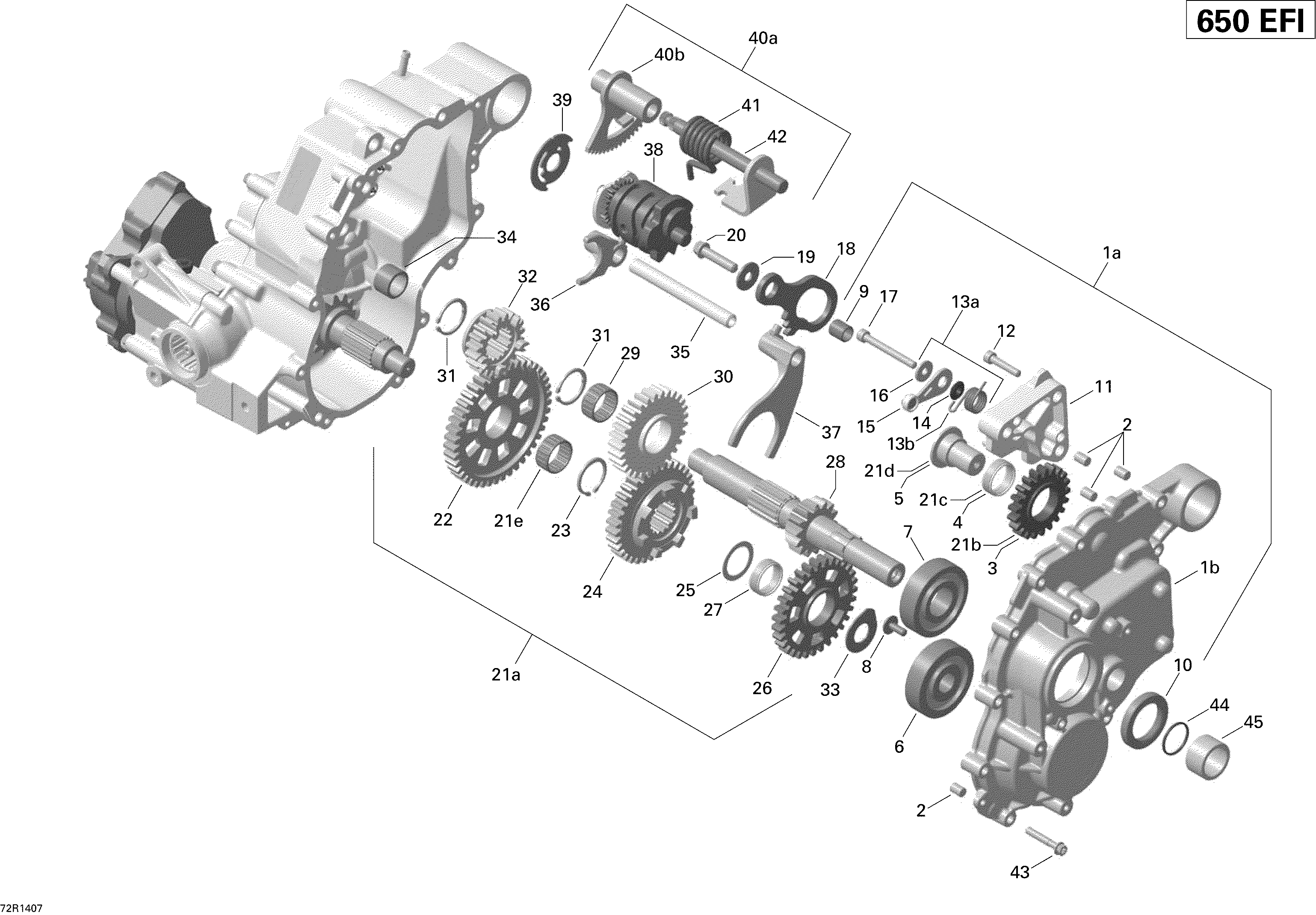 Gear box and components