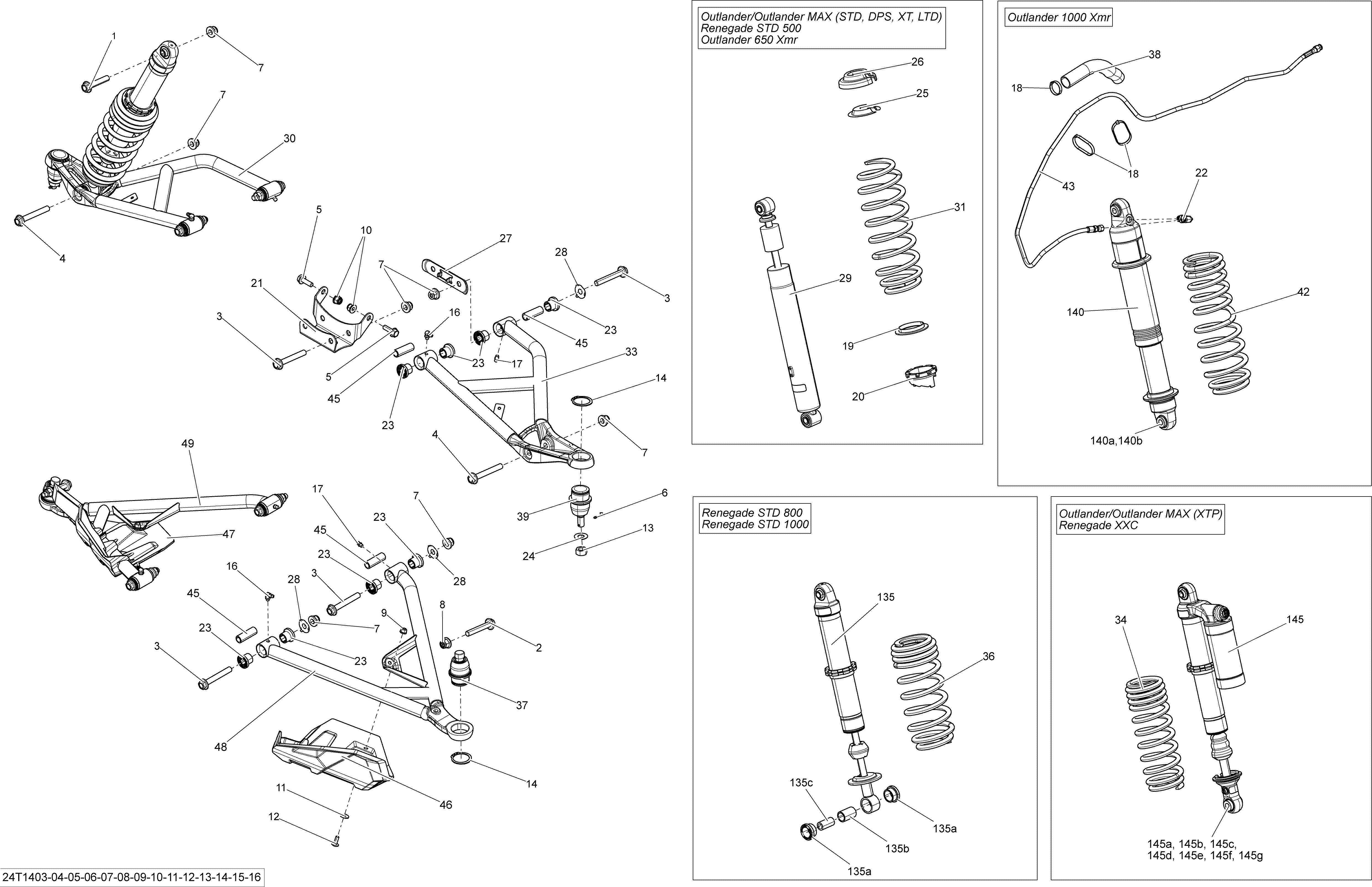 Front suspension