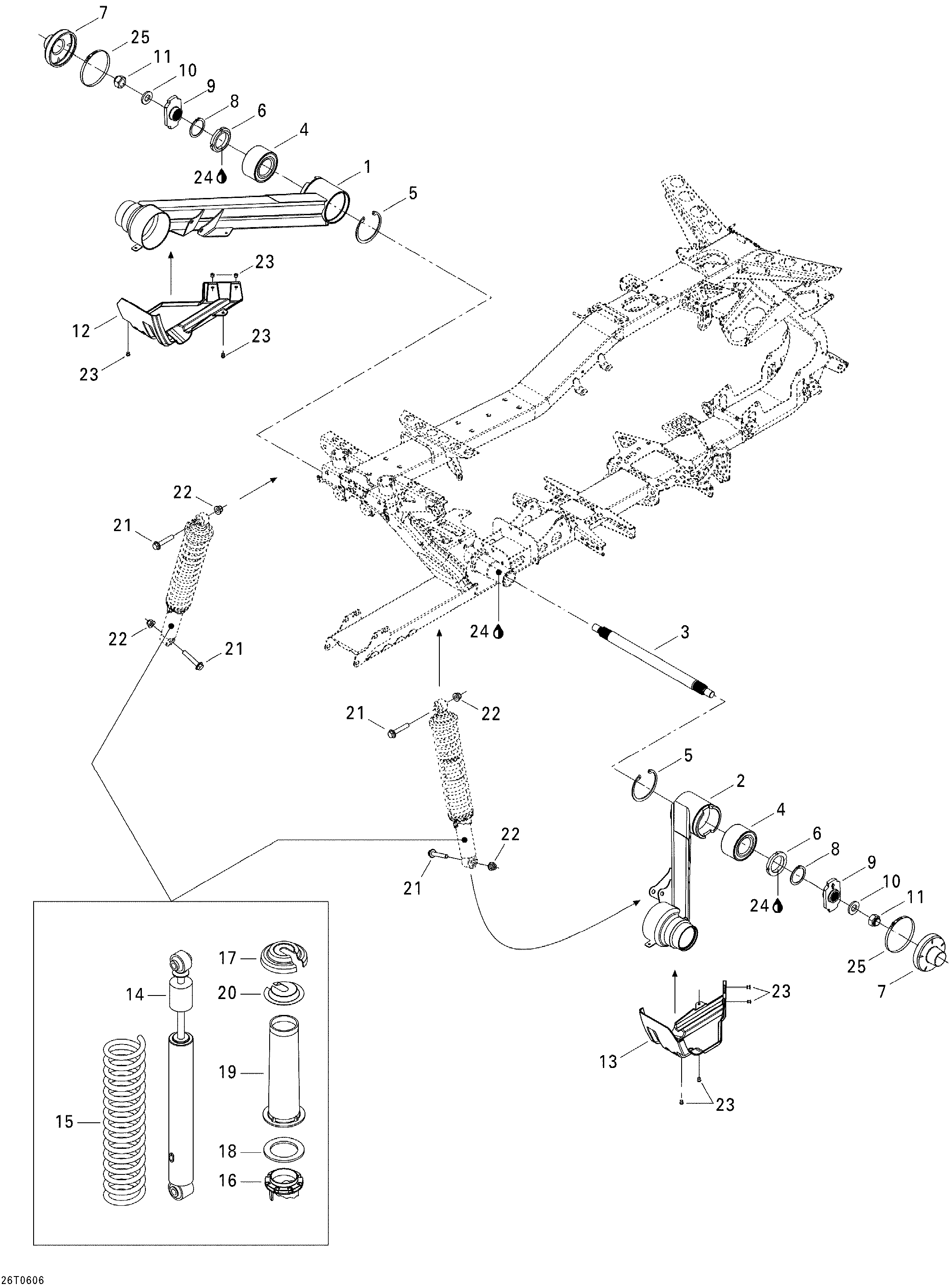 Rear suspension