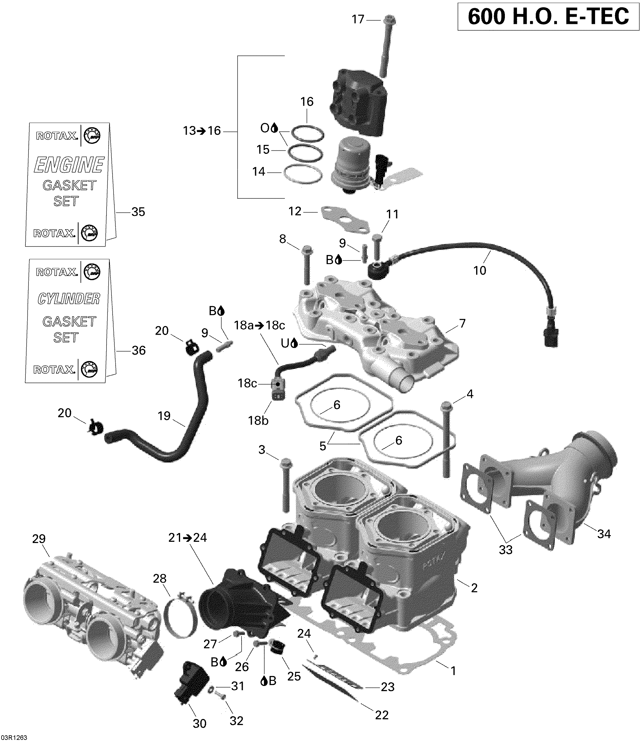 Cylinder and injection system