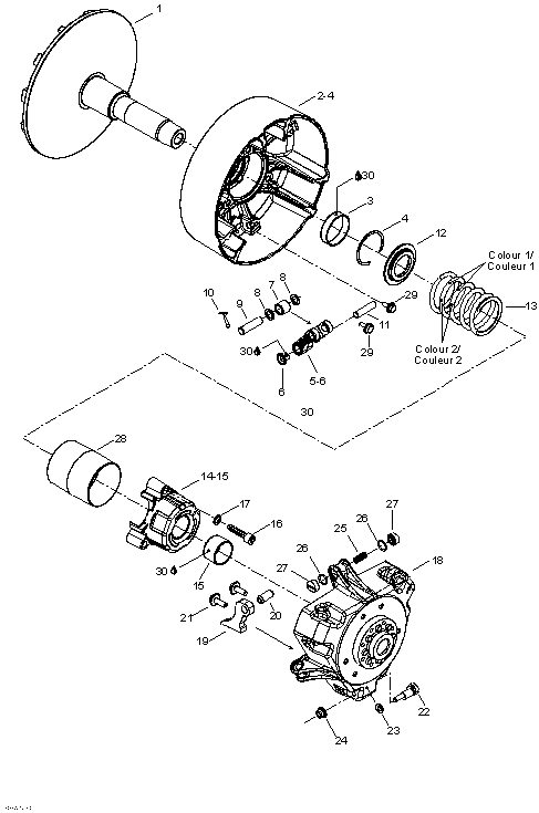 Pulley system 2