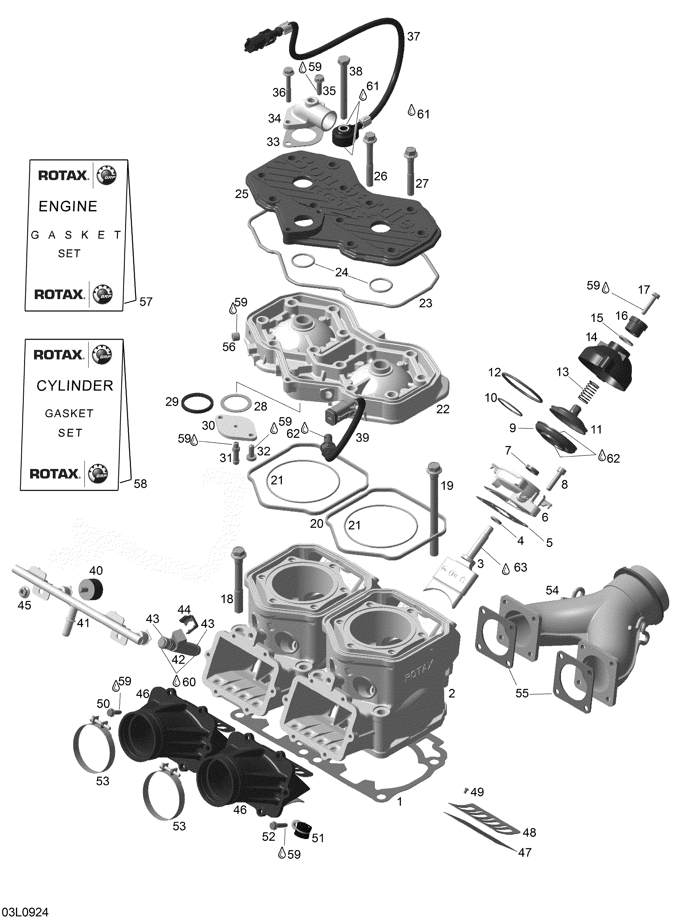 Cylinder and cylinder head