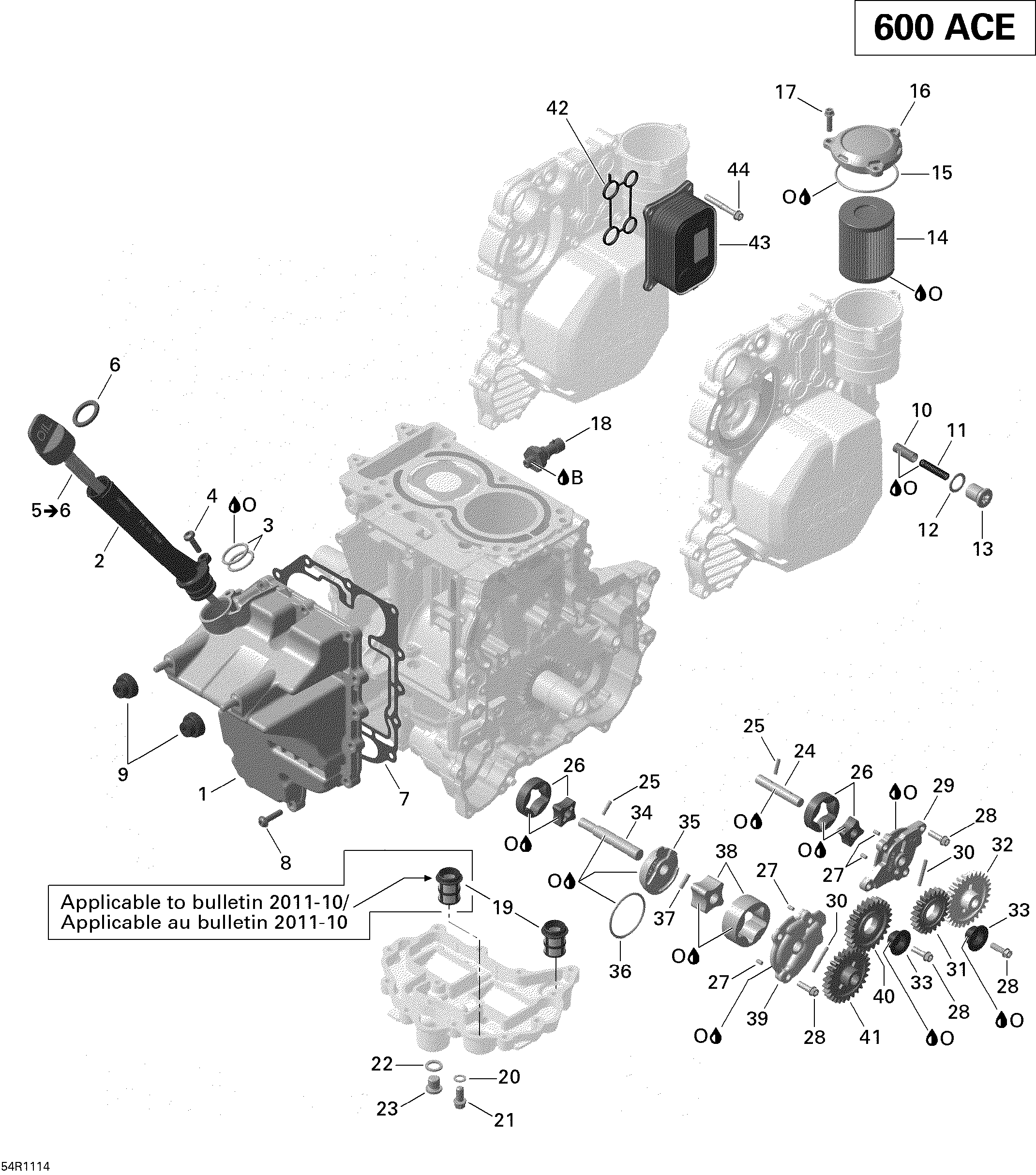 Engine lubrication tundra