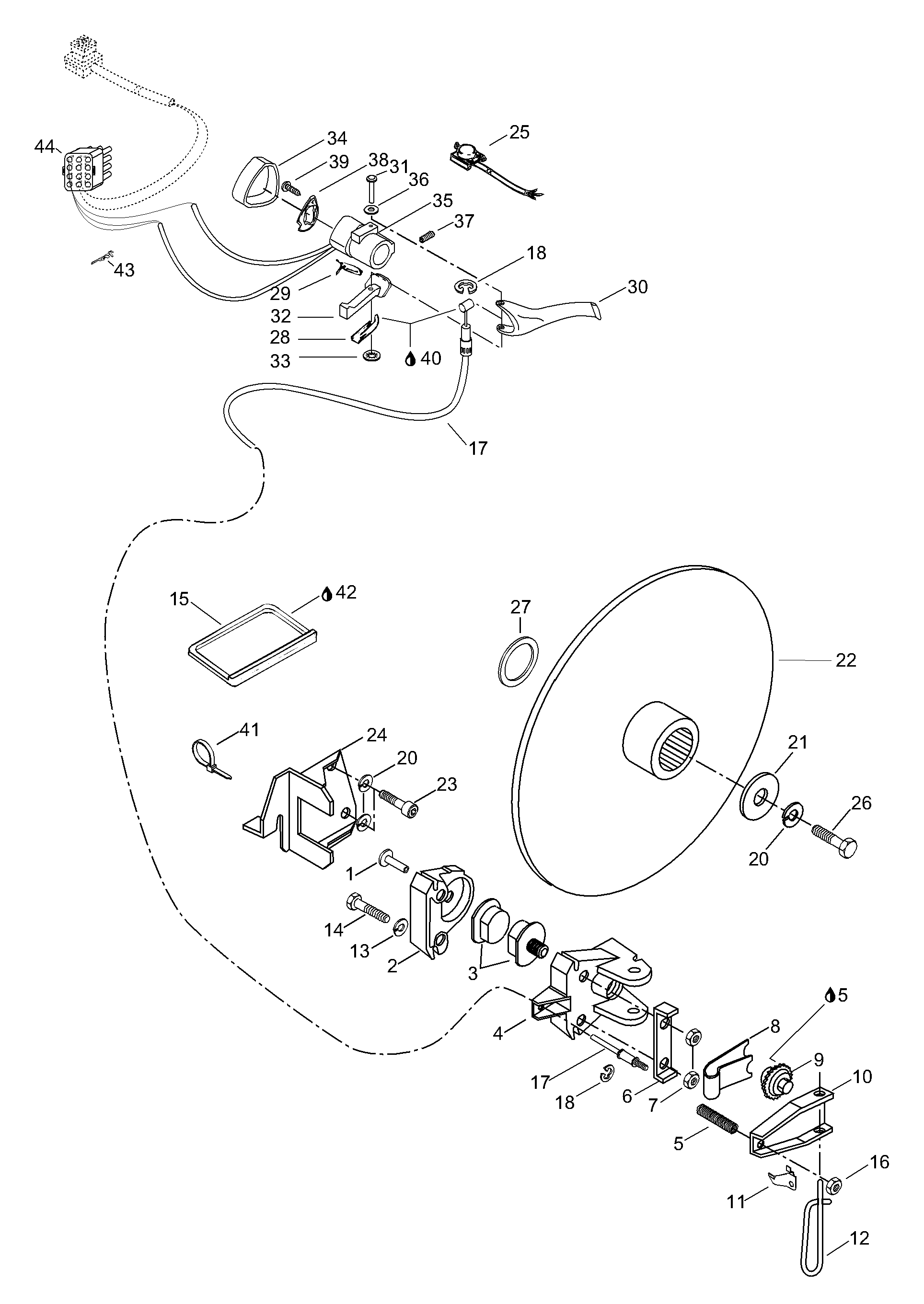 Brake assy