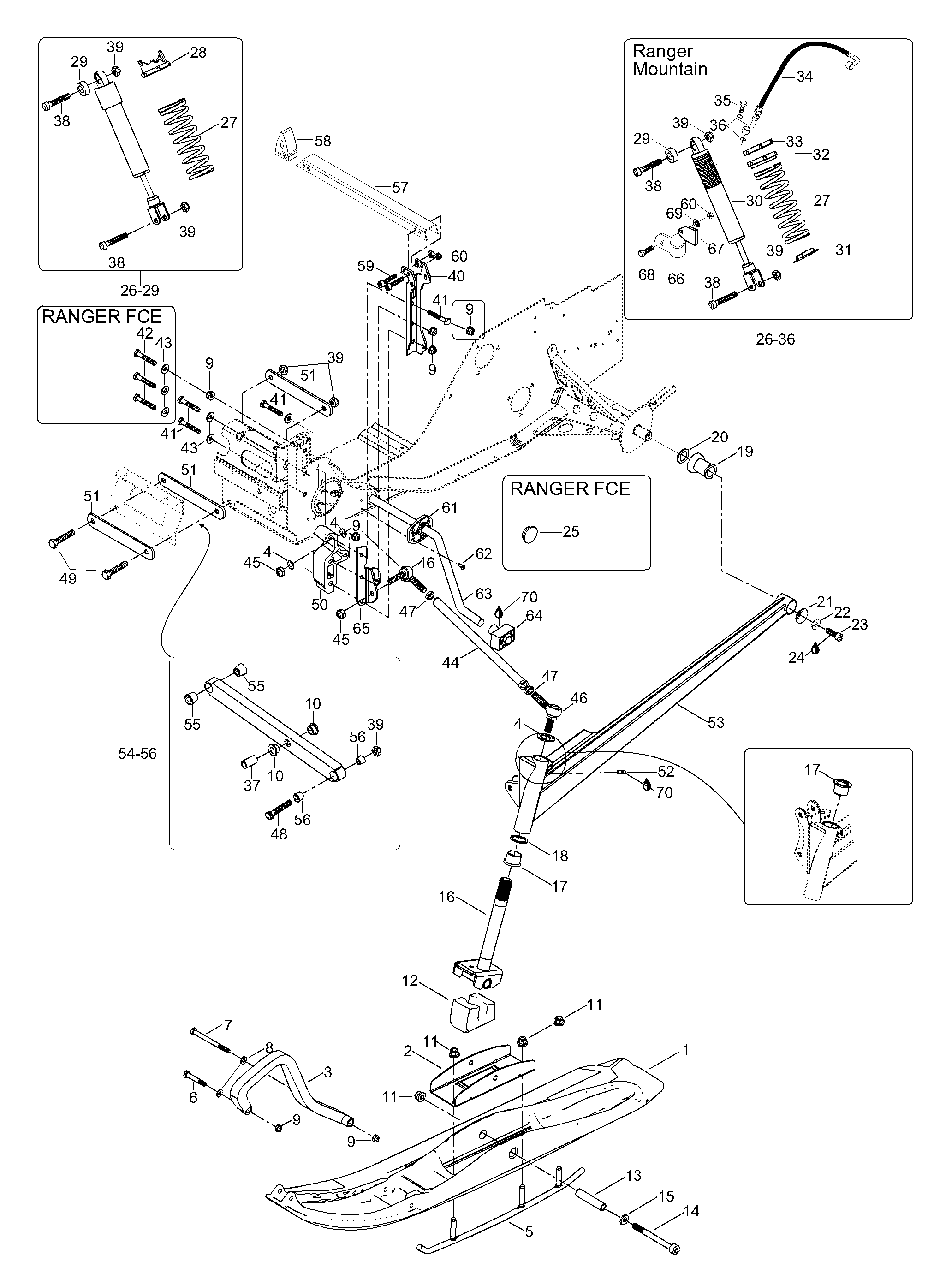 Front suspension