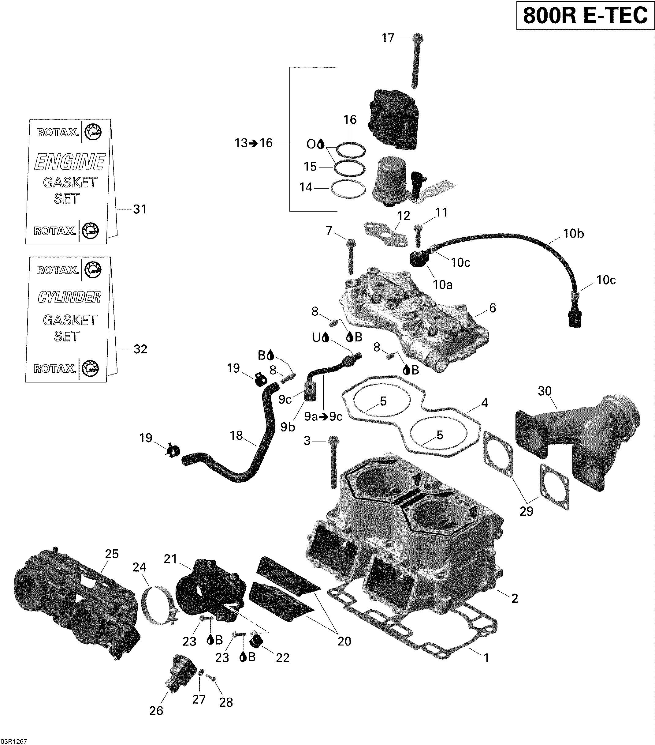 Cylinder and injection system