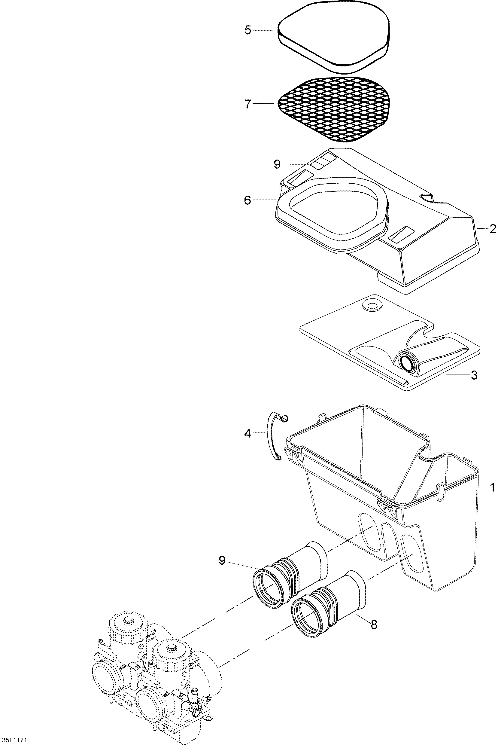 Air silencer