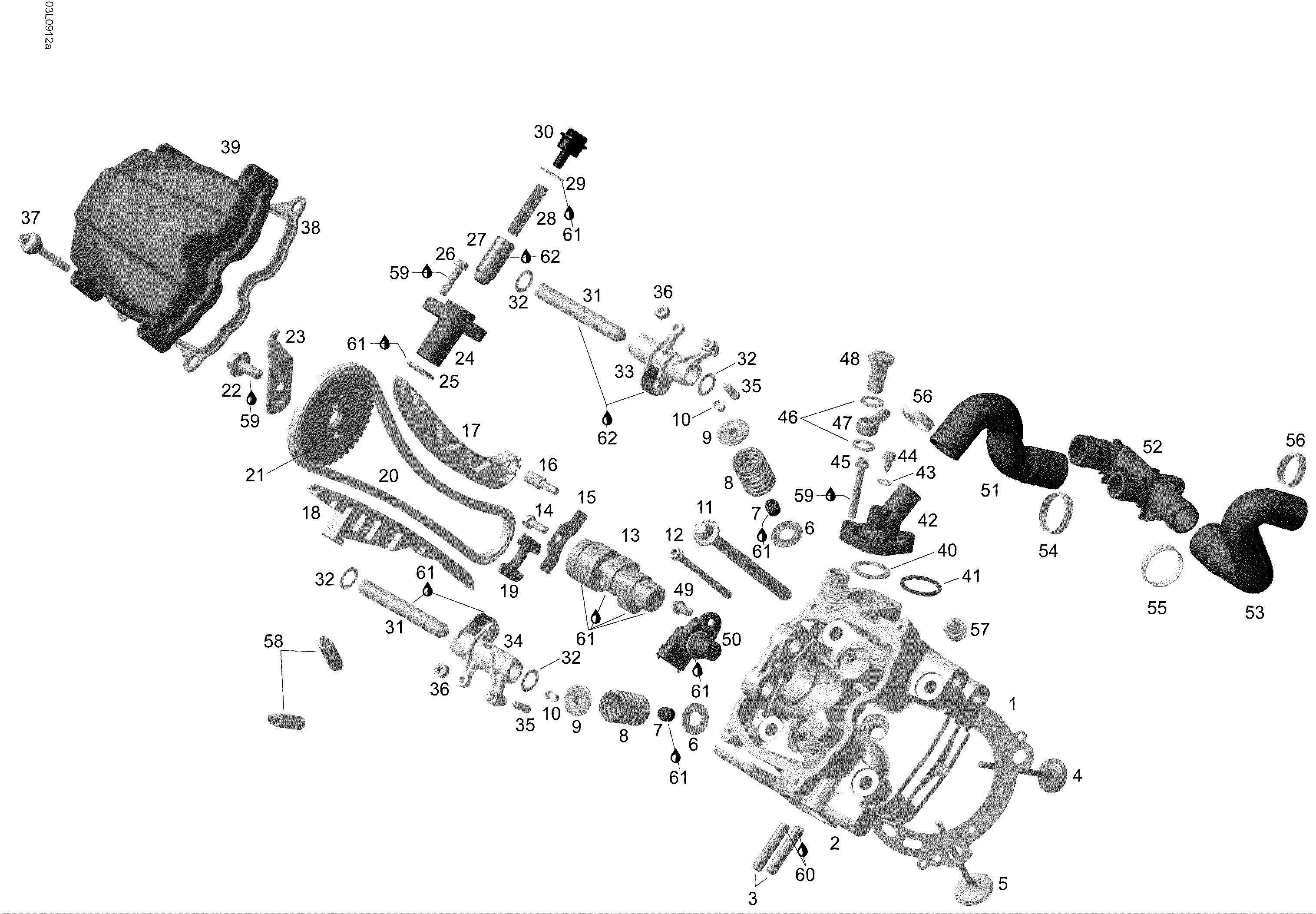 Cylinder head front