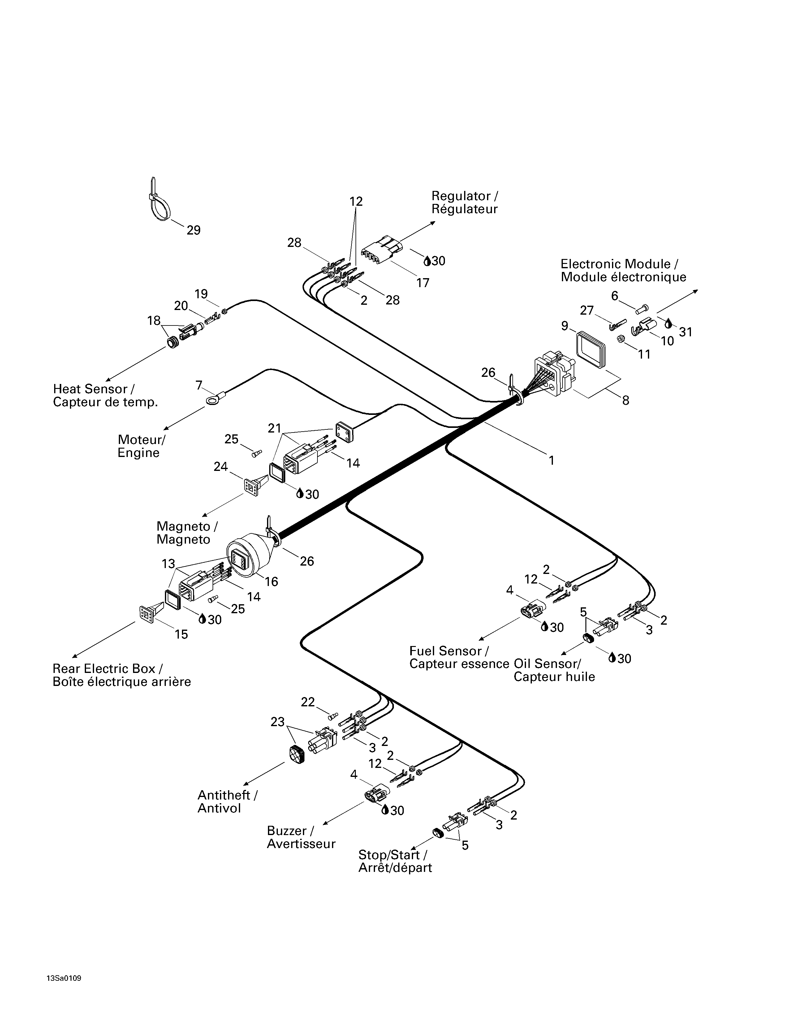 Electrical harness