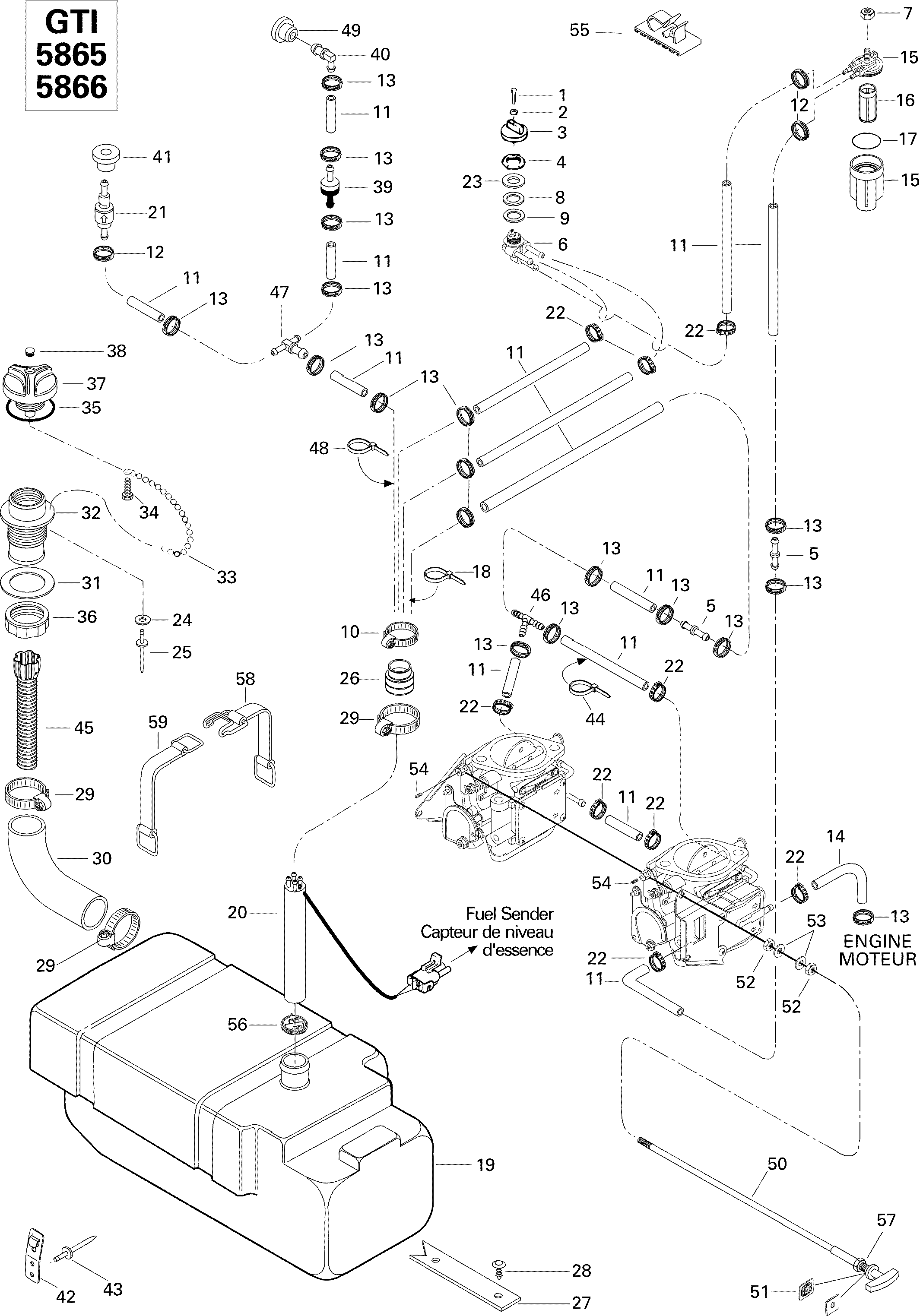 Fuel system 717