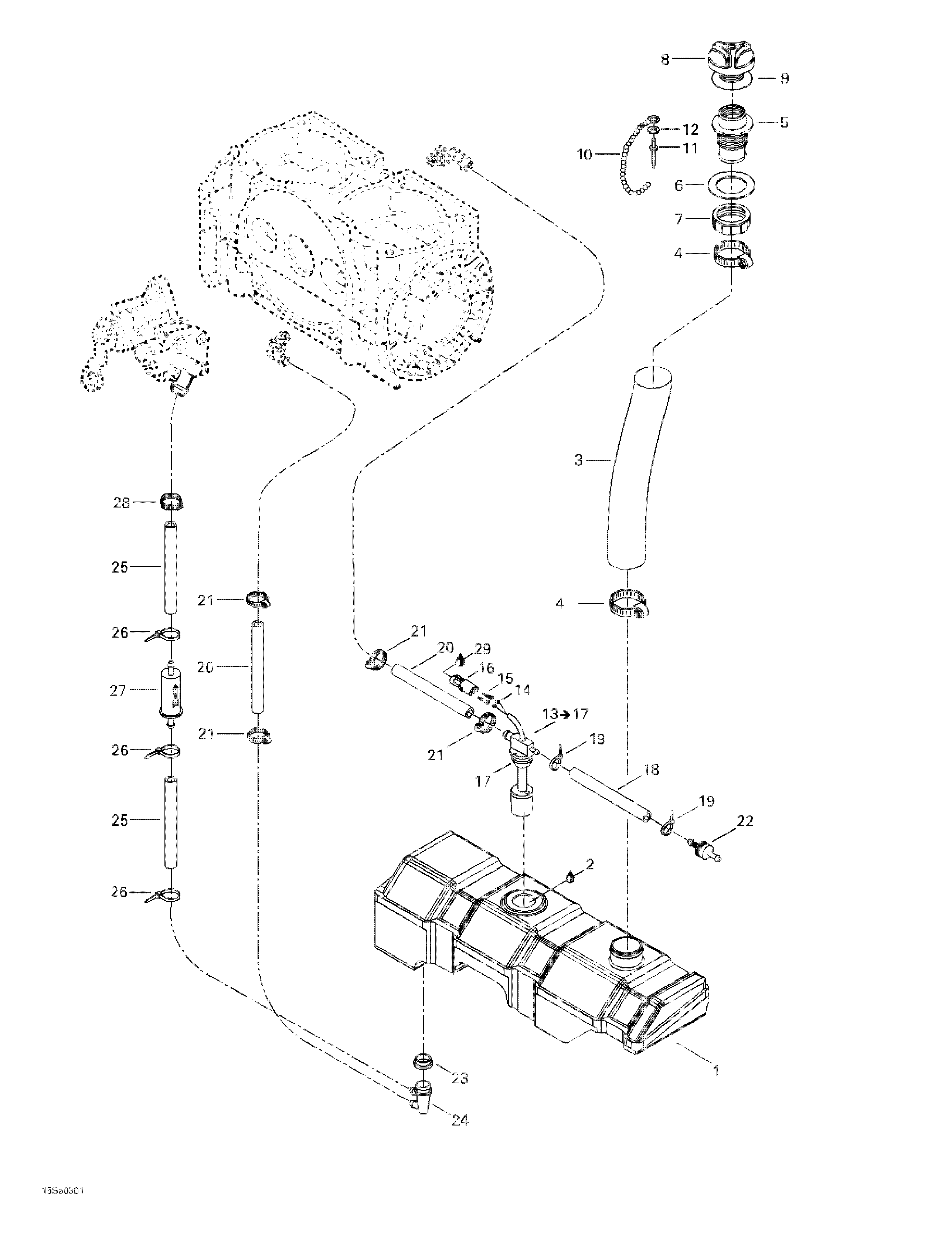 Oil injection system