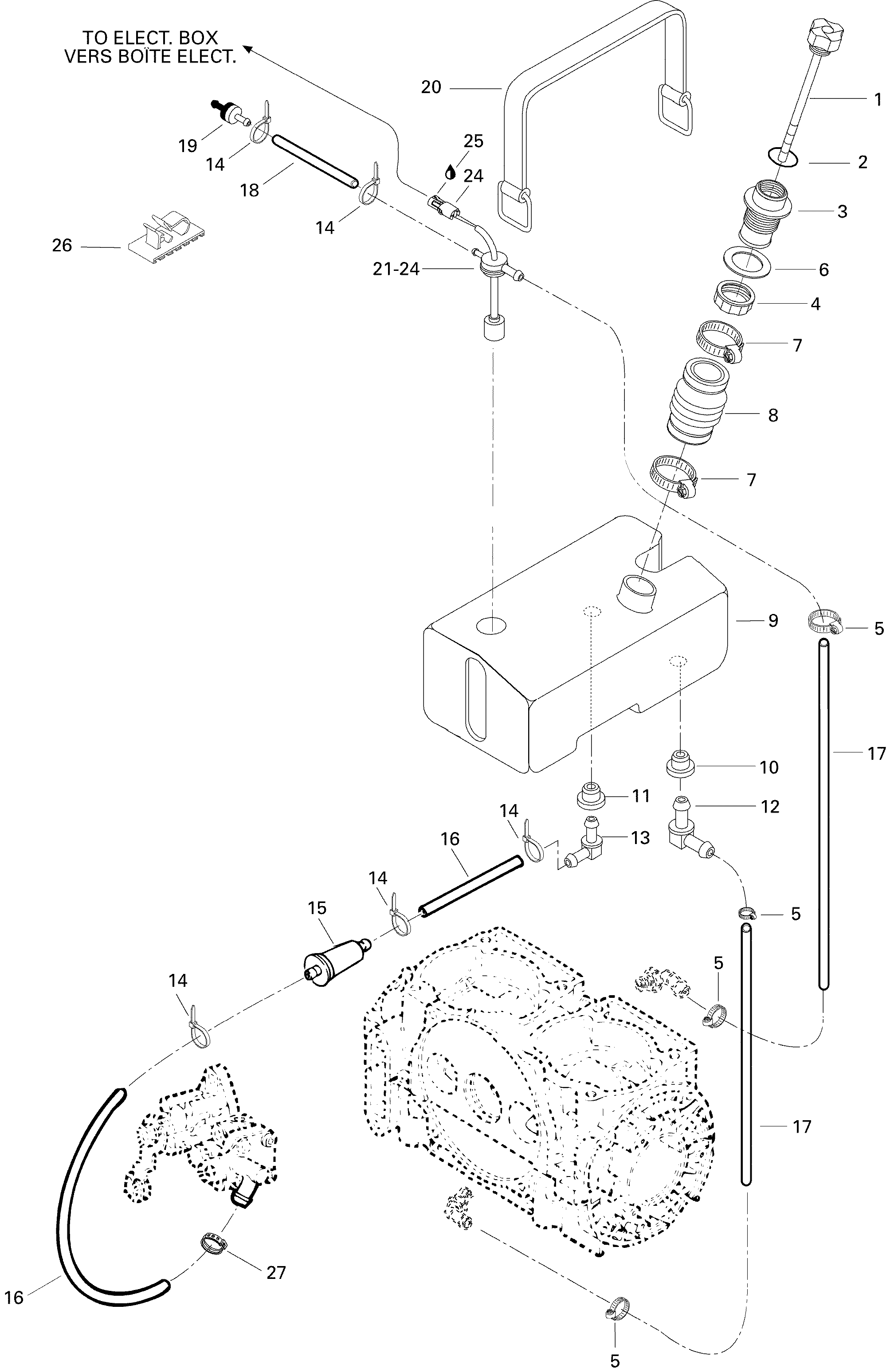 Oil injection system