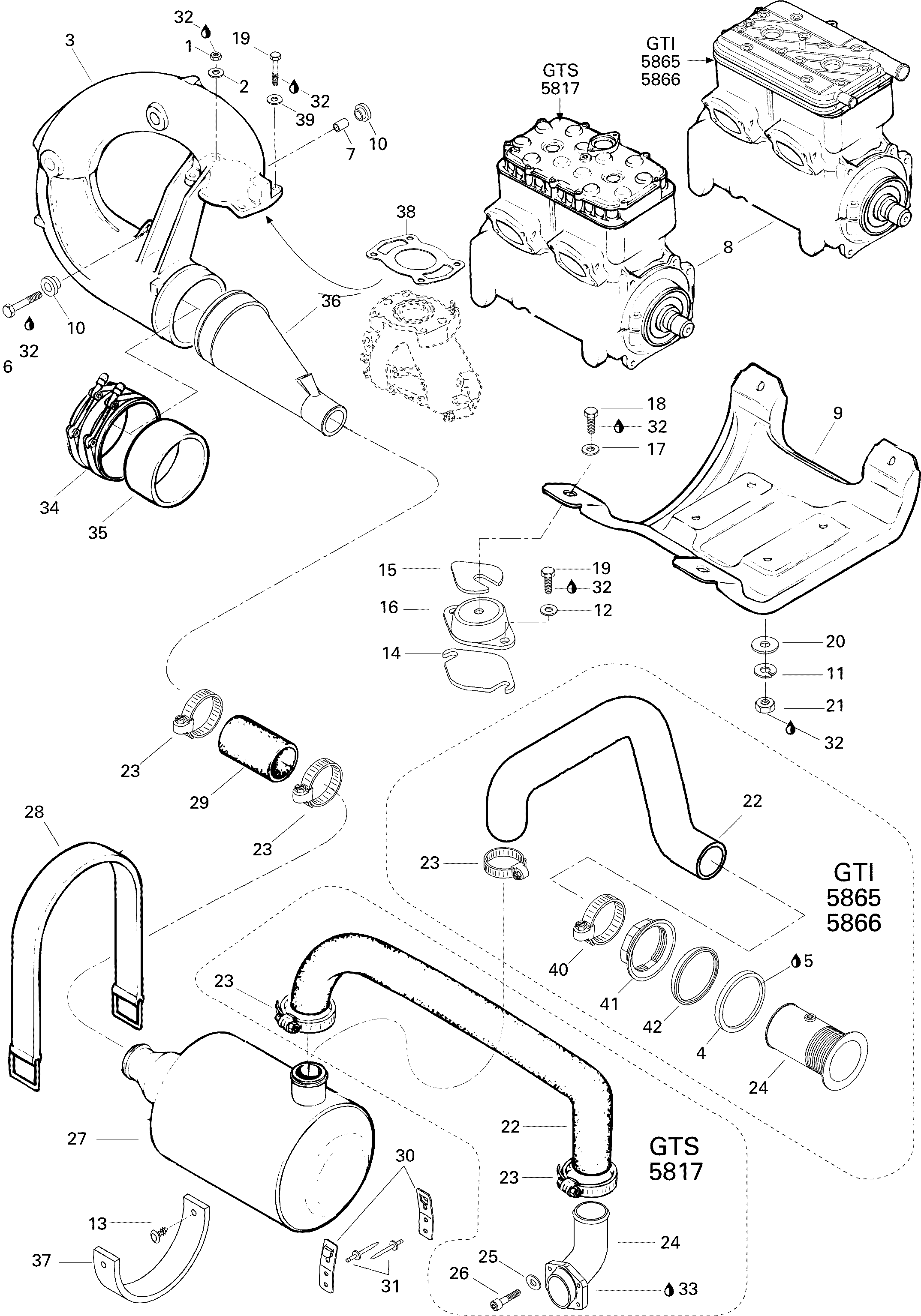 Exhaust system 717