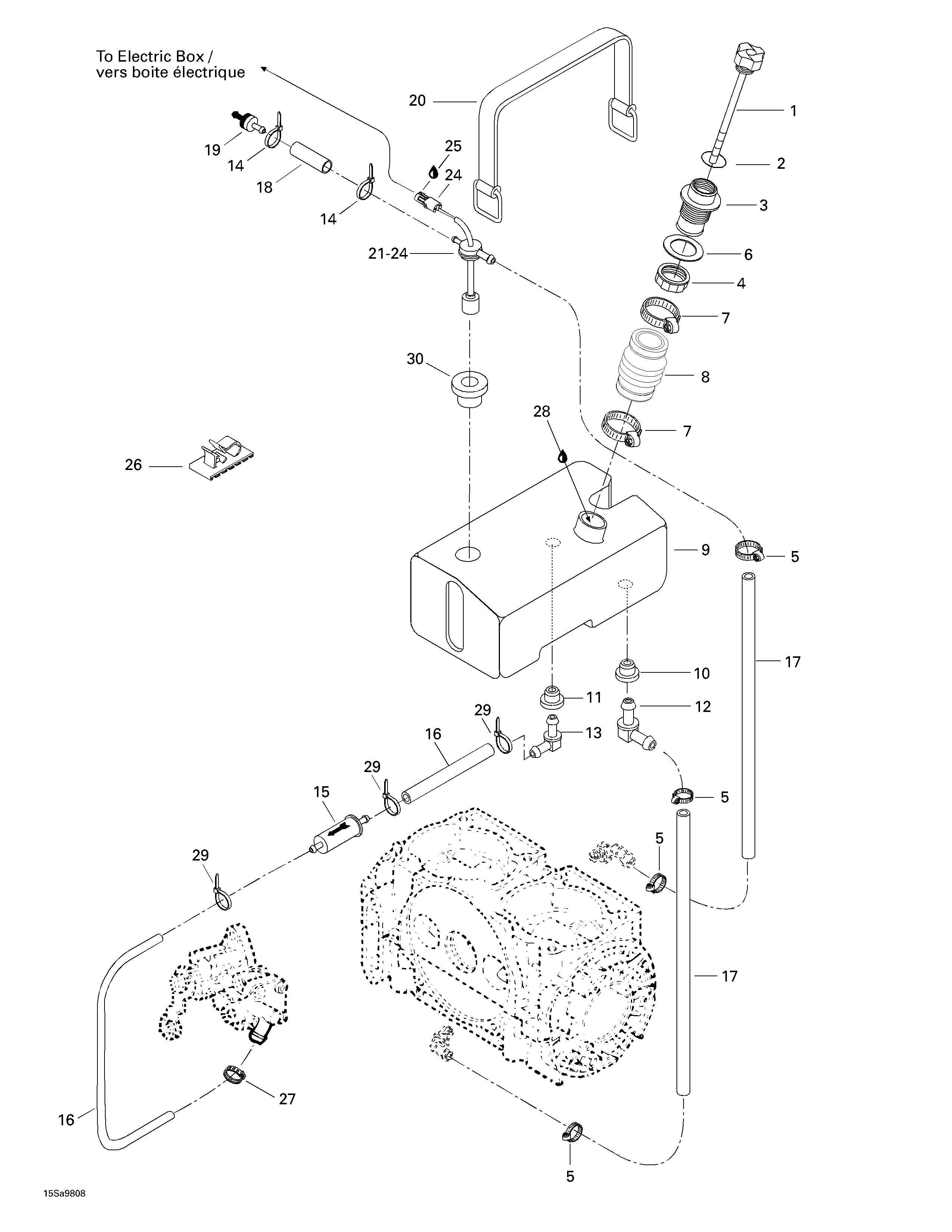 Oil injection system