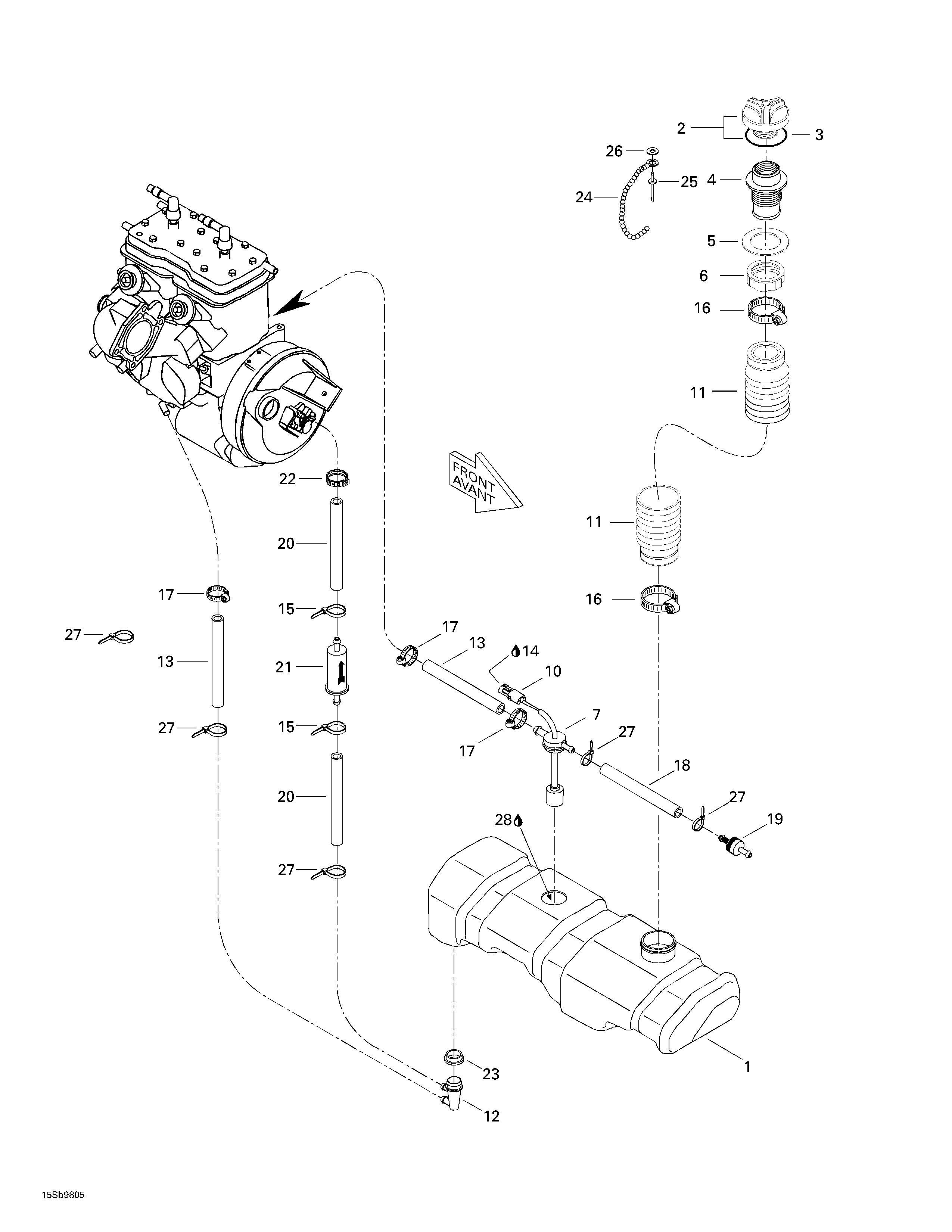 Oil injection system