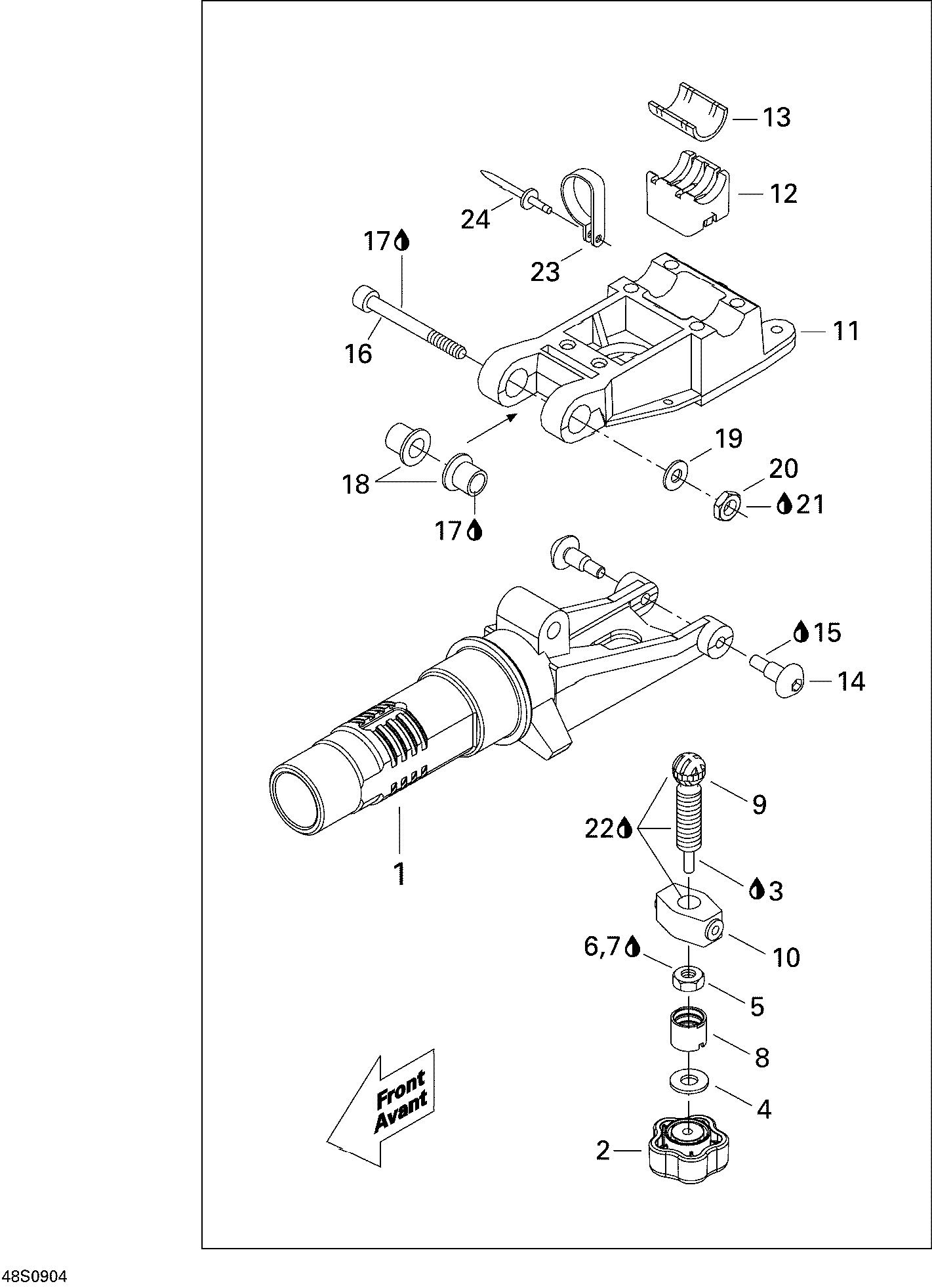 Adjustable handle bar international