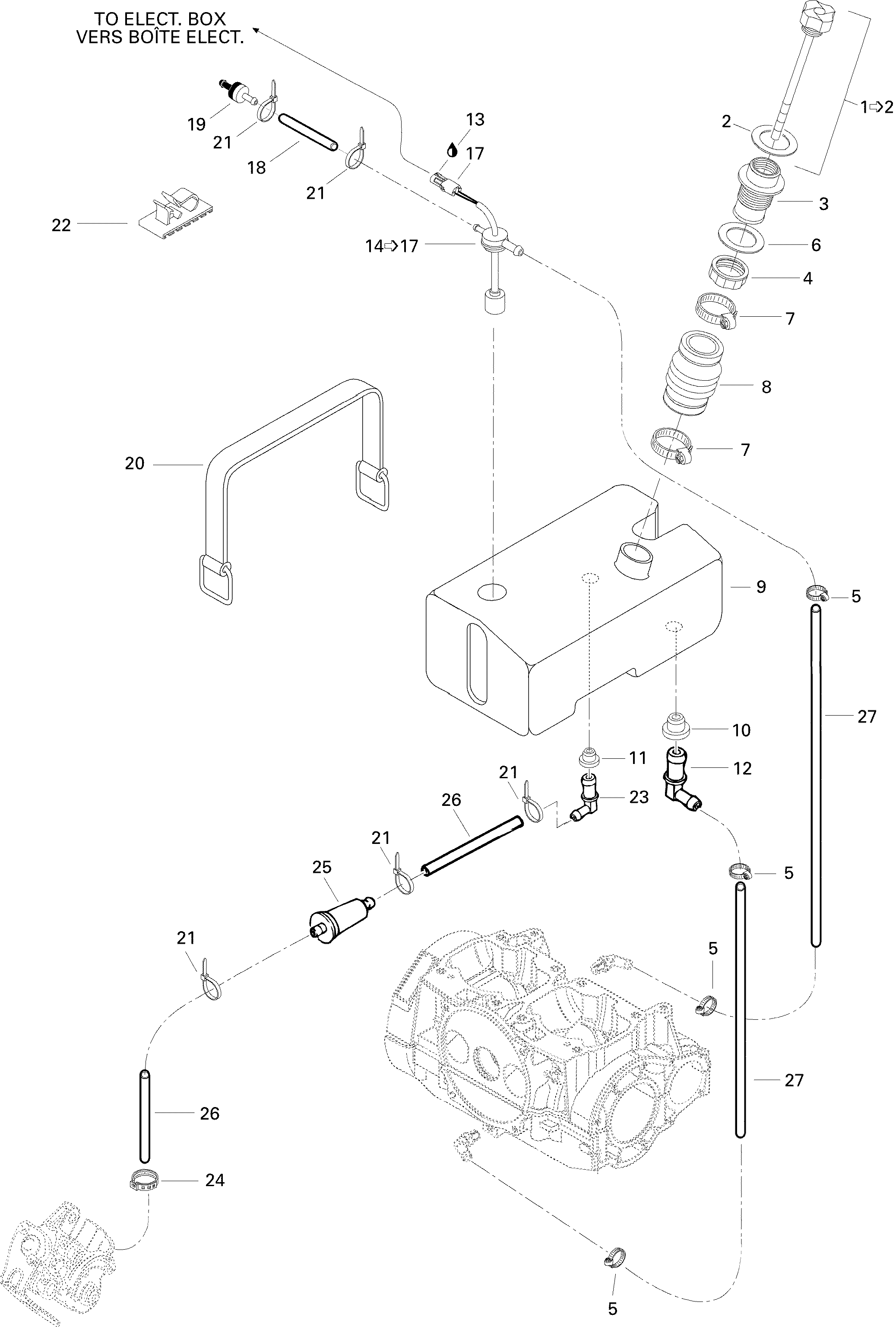 Oil injection system