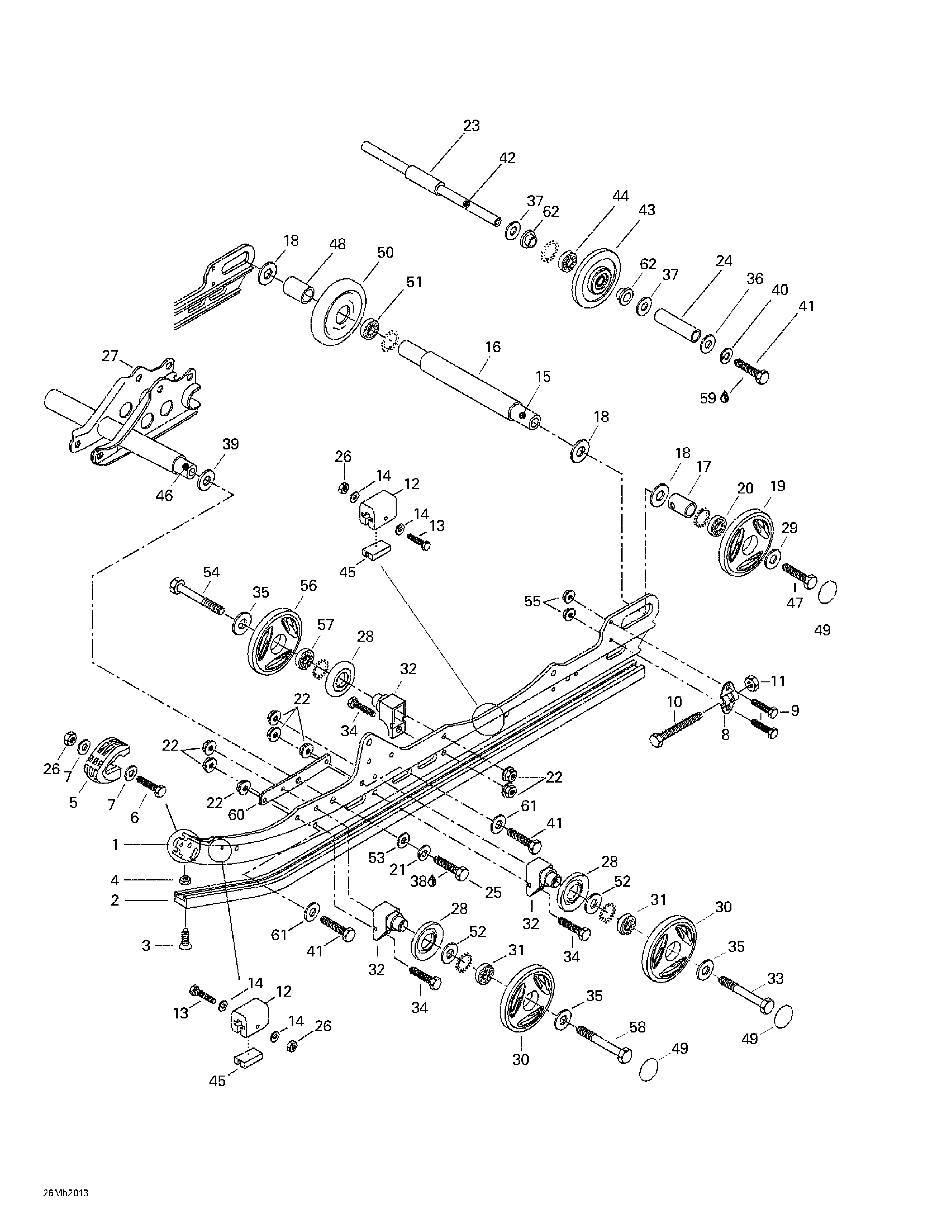 Rear suspension