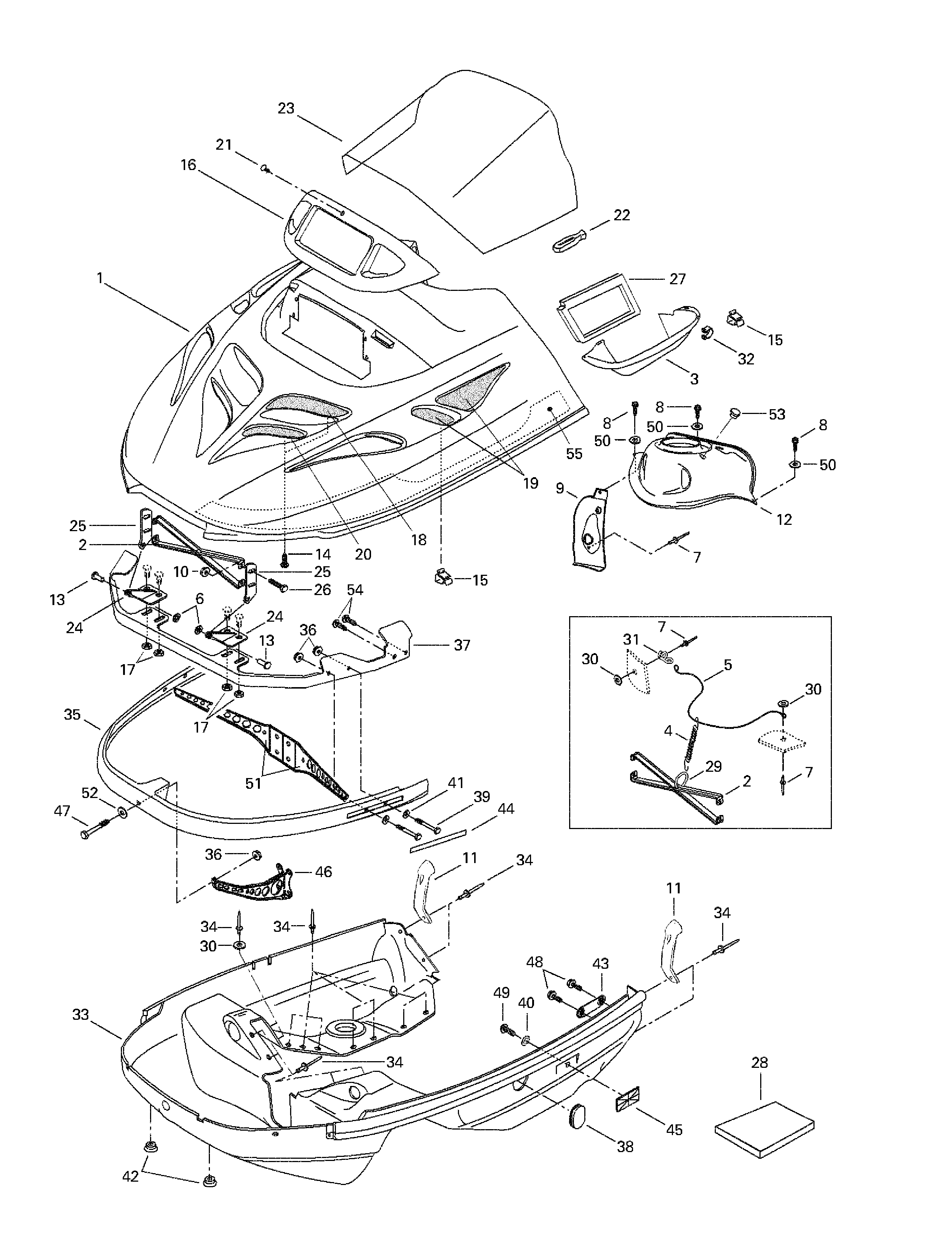 Cab, console