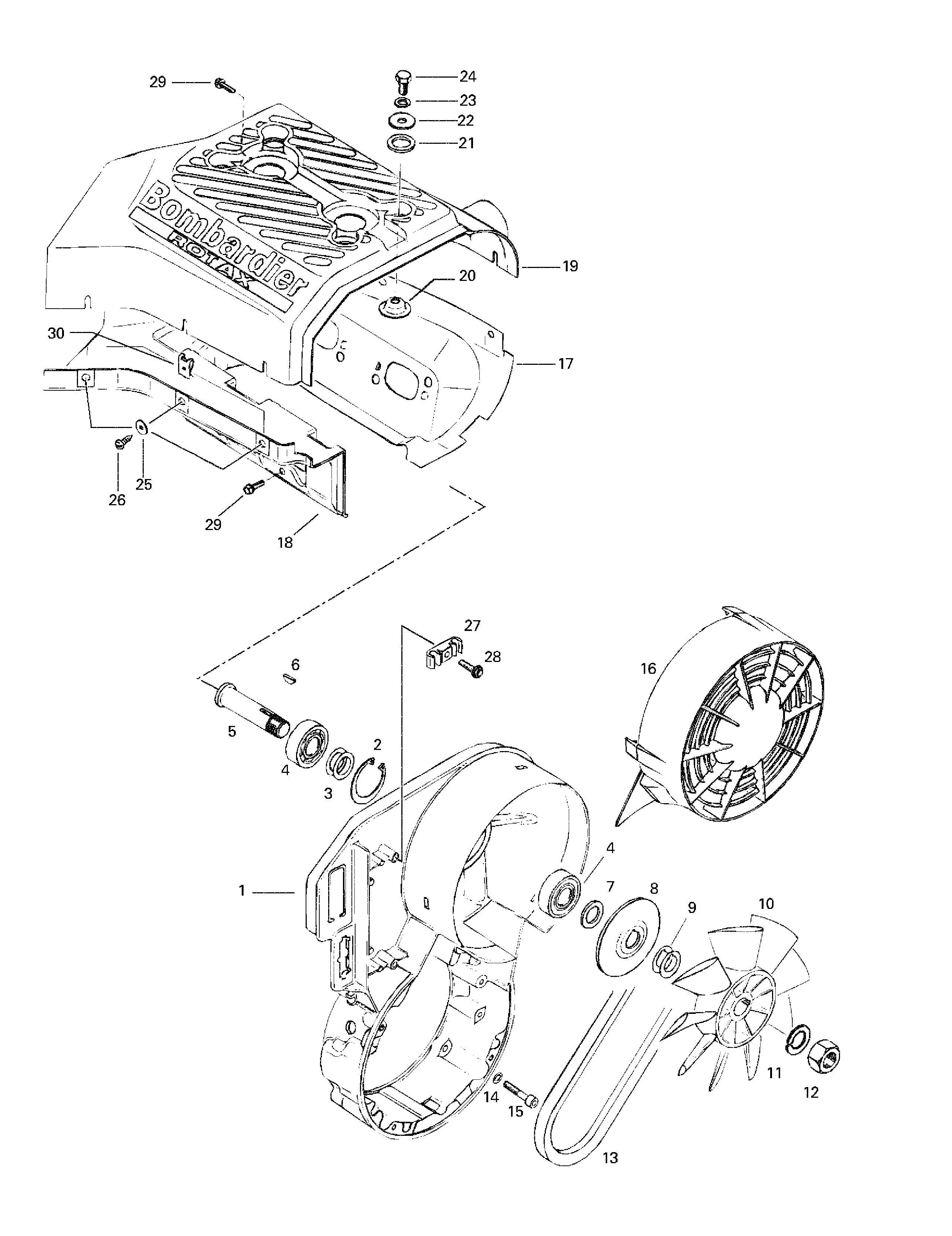 Cooling system  fan