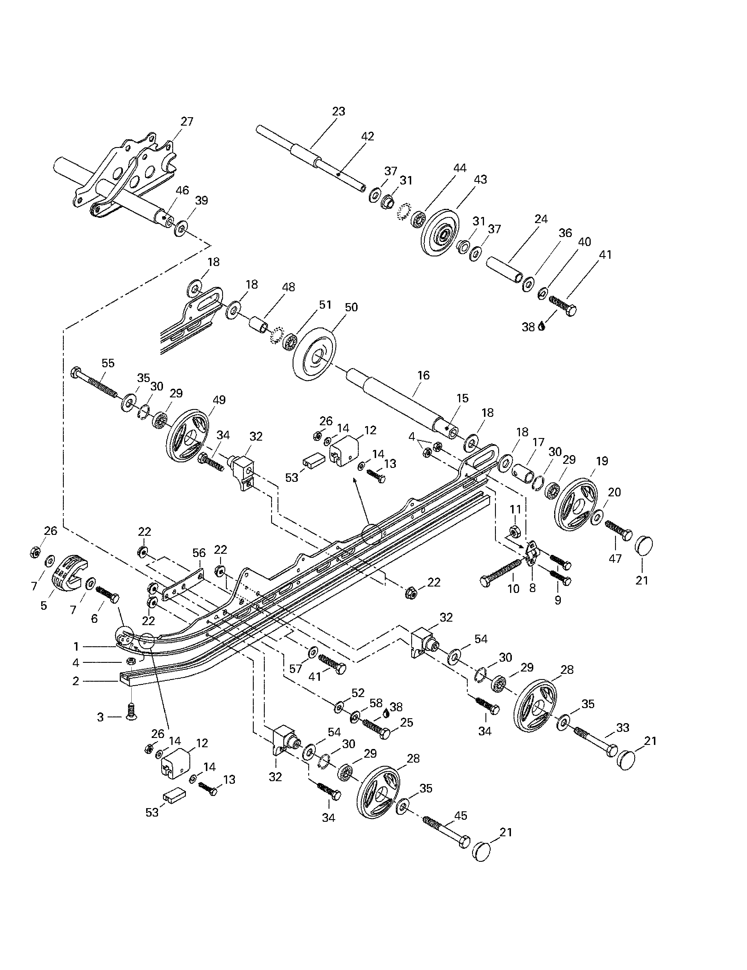 Rear suspension