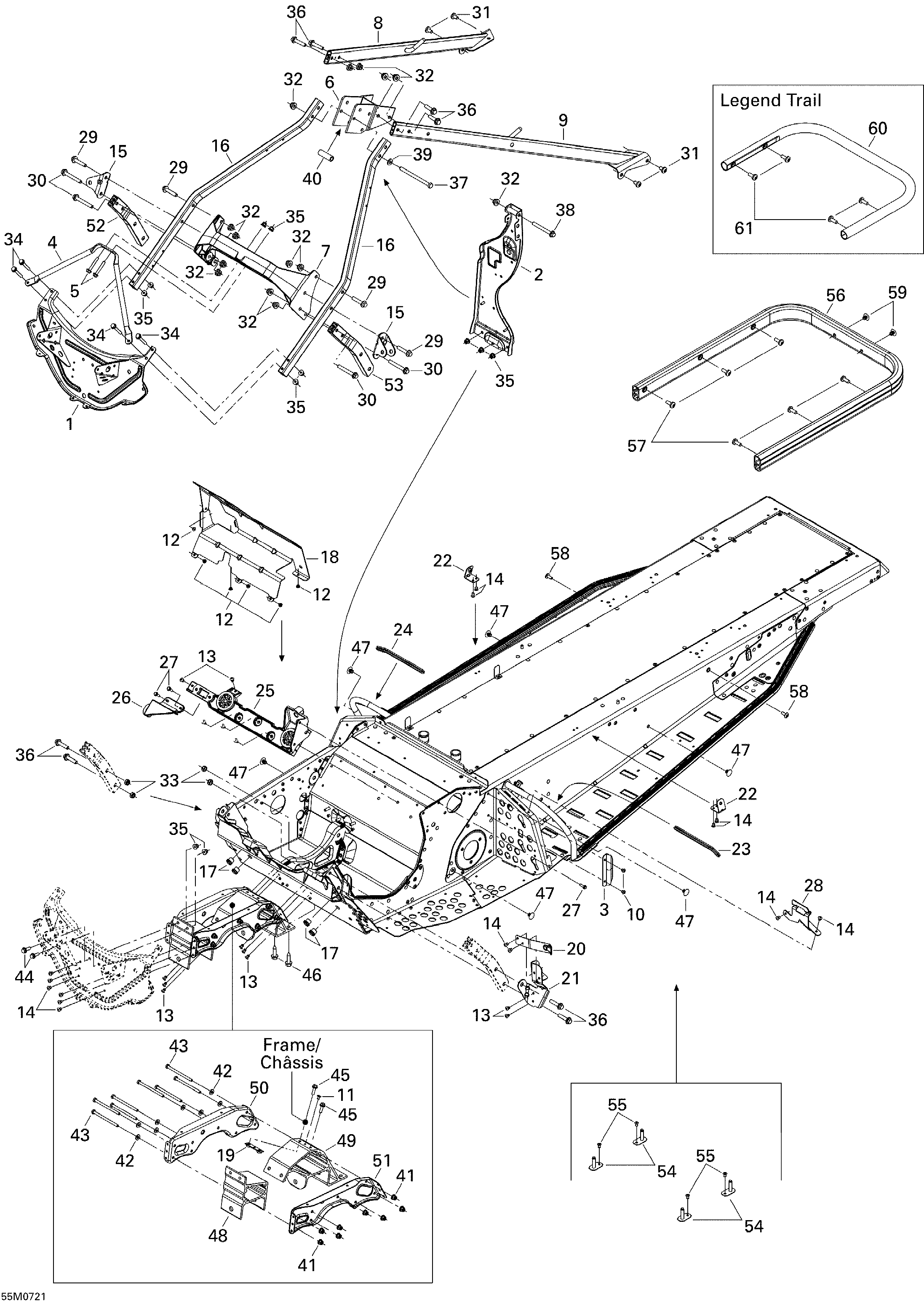 Frame and components