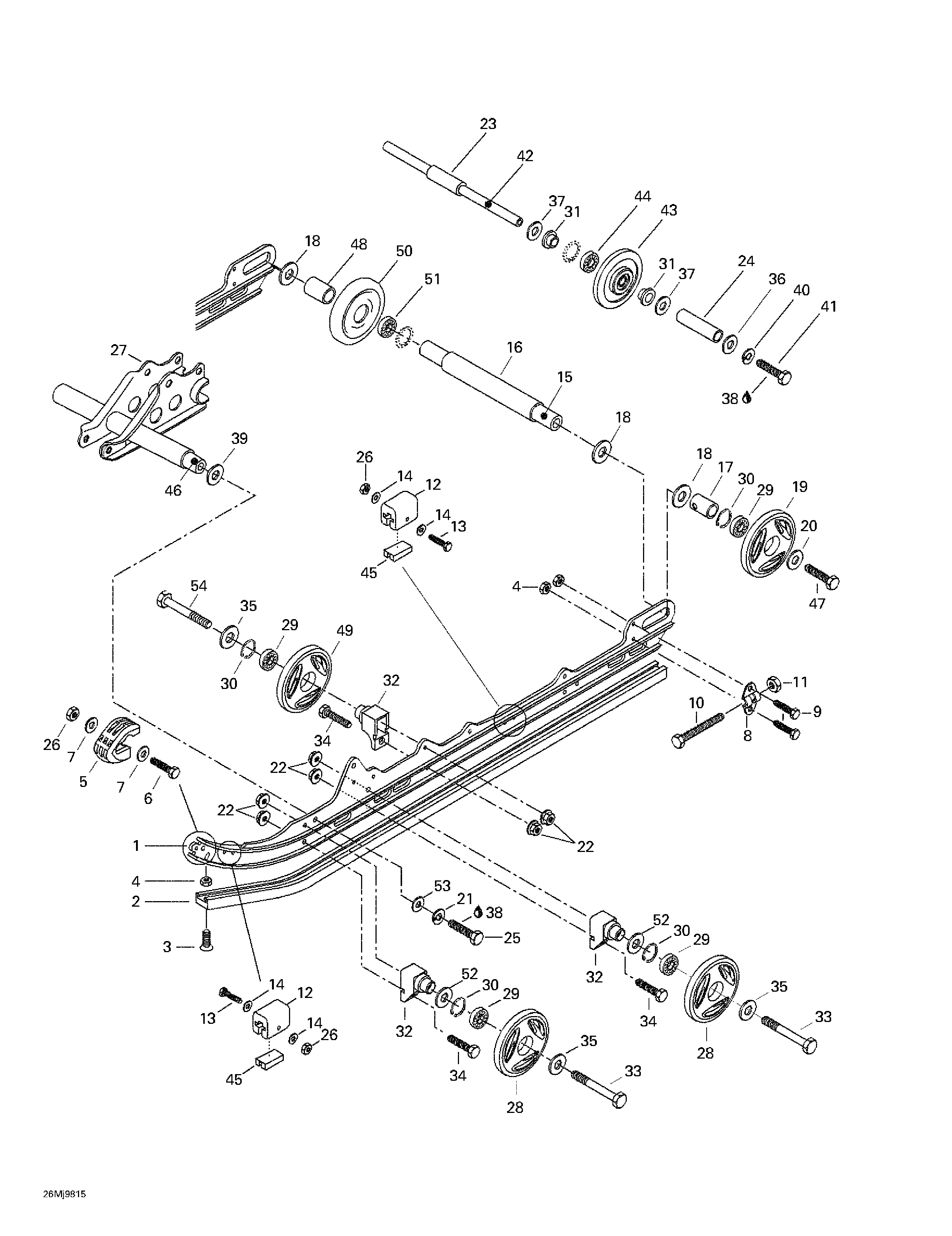 Rear suspension