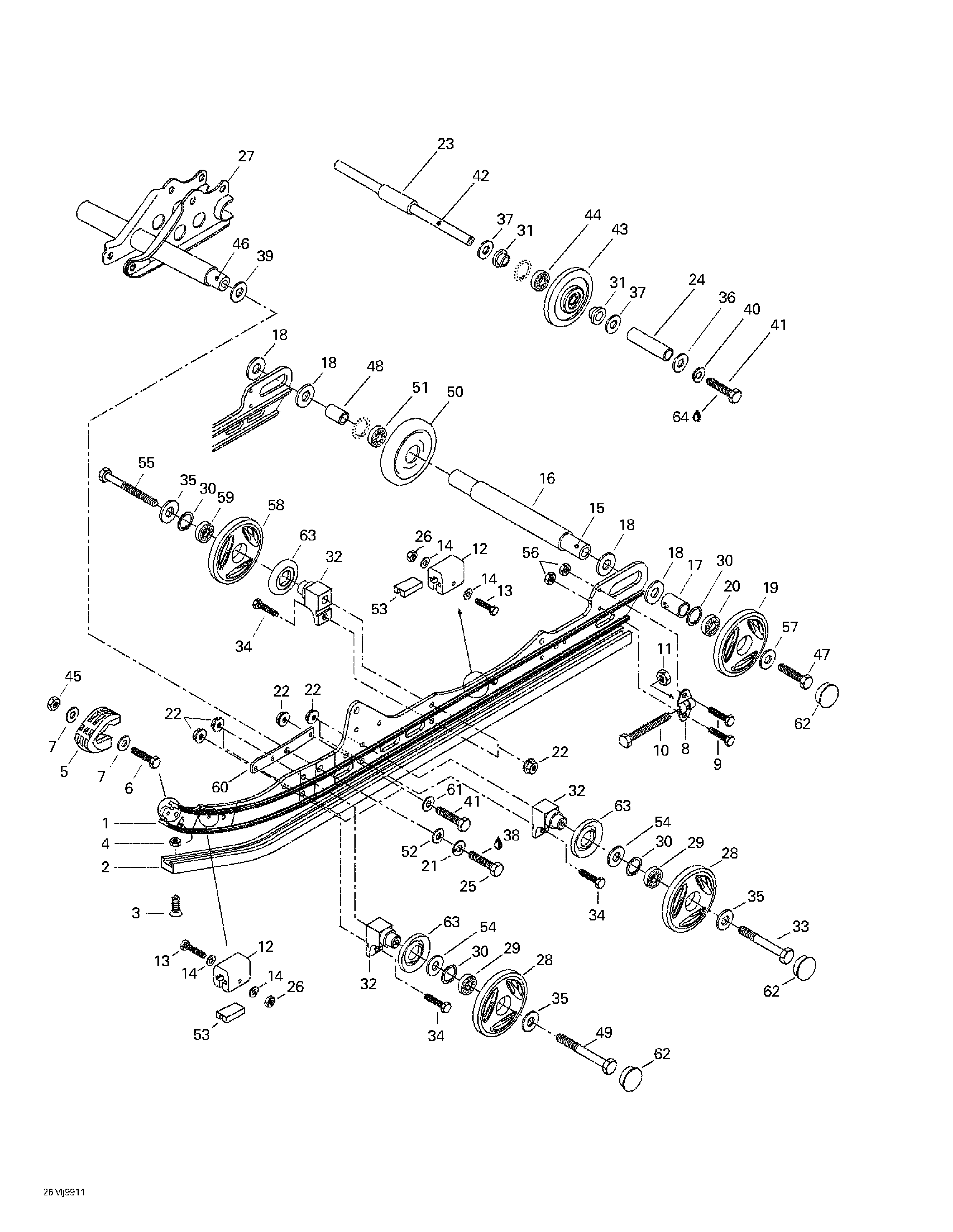 Rear suspension