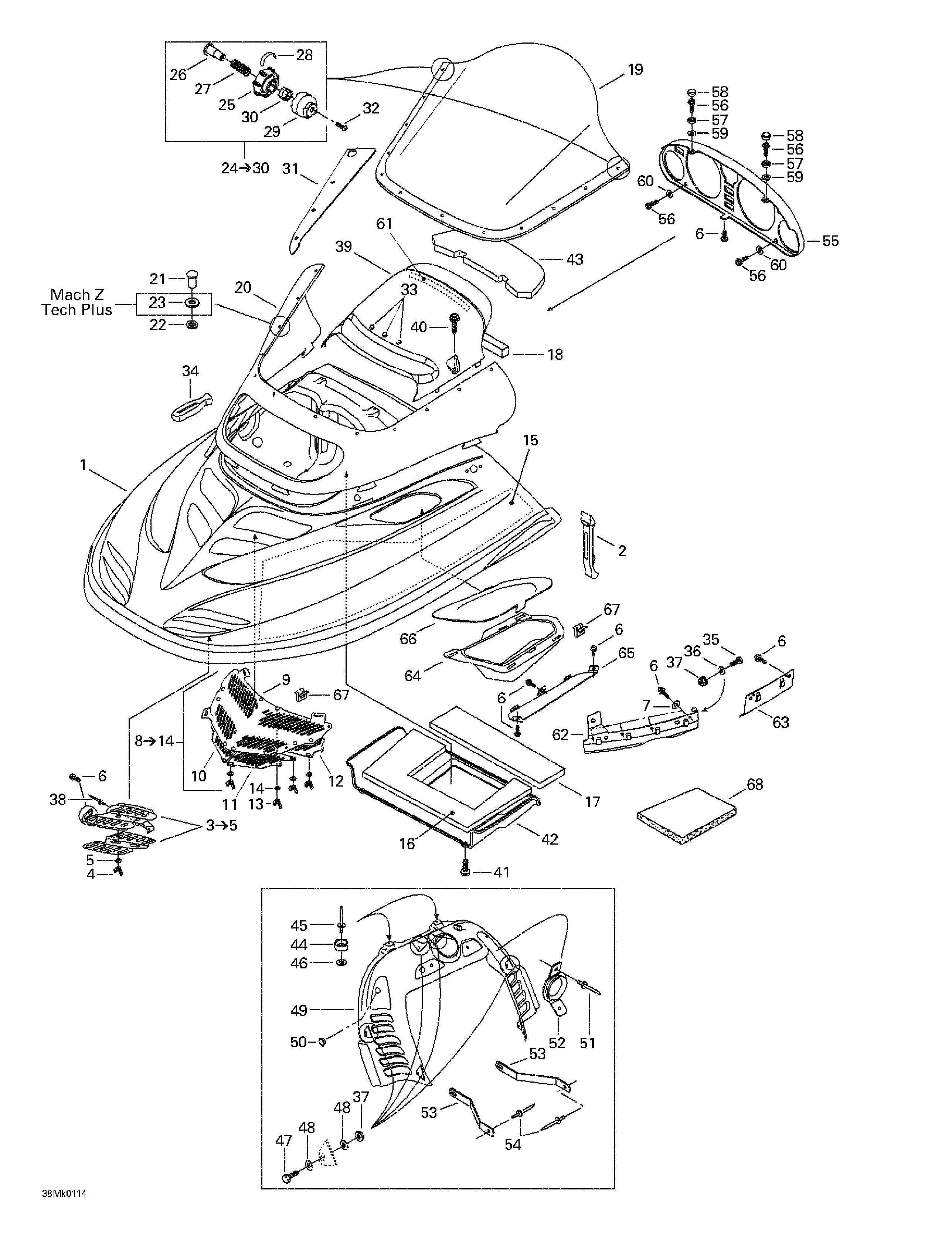 Cab, console