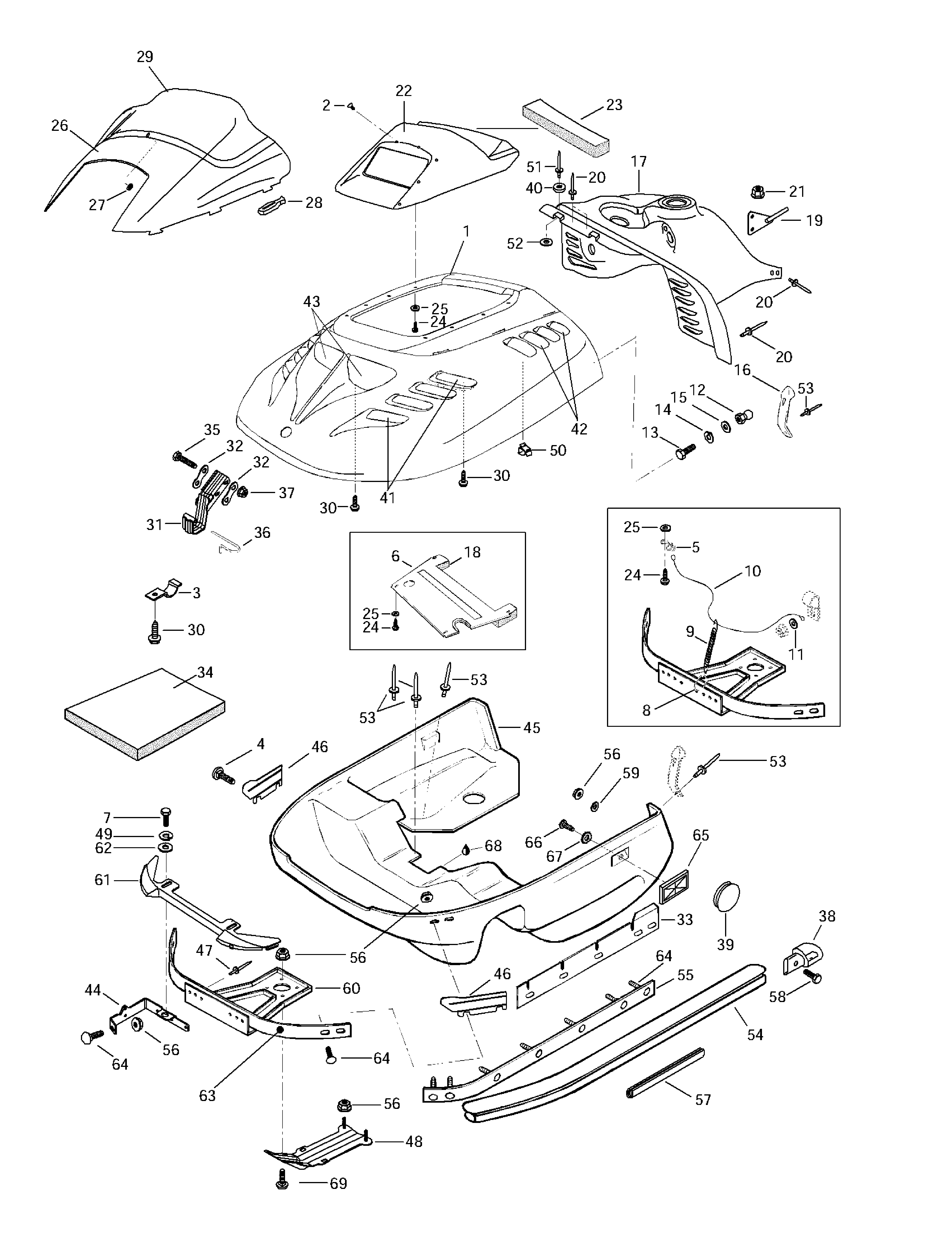 Cab, console