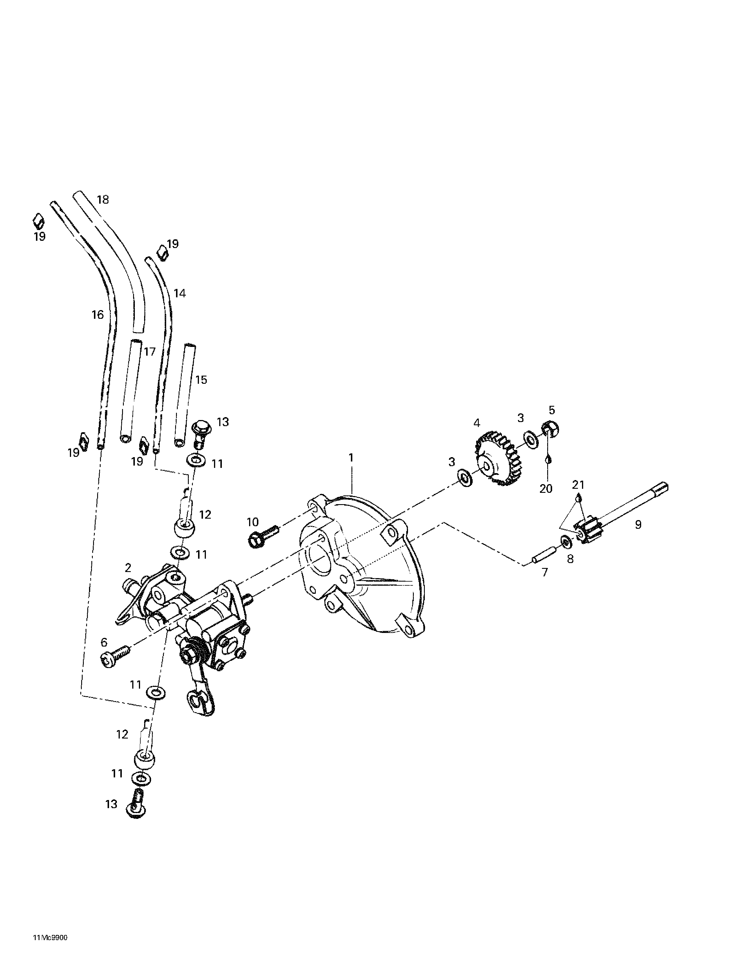 Oil injection system