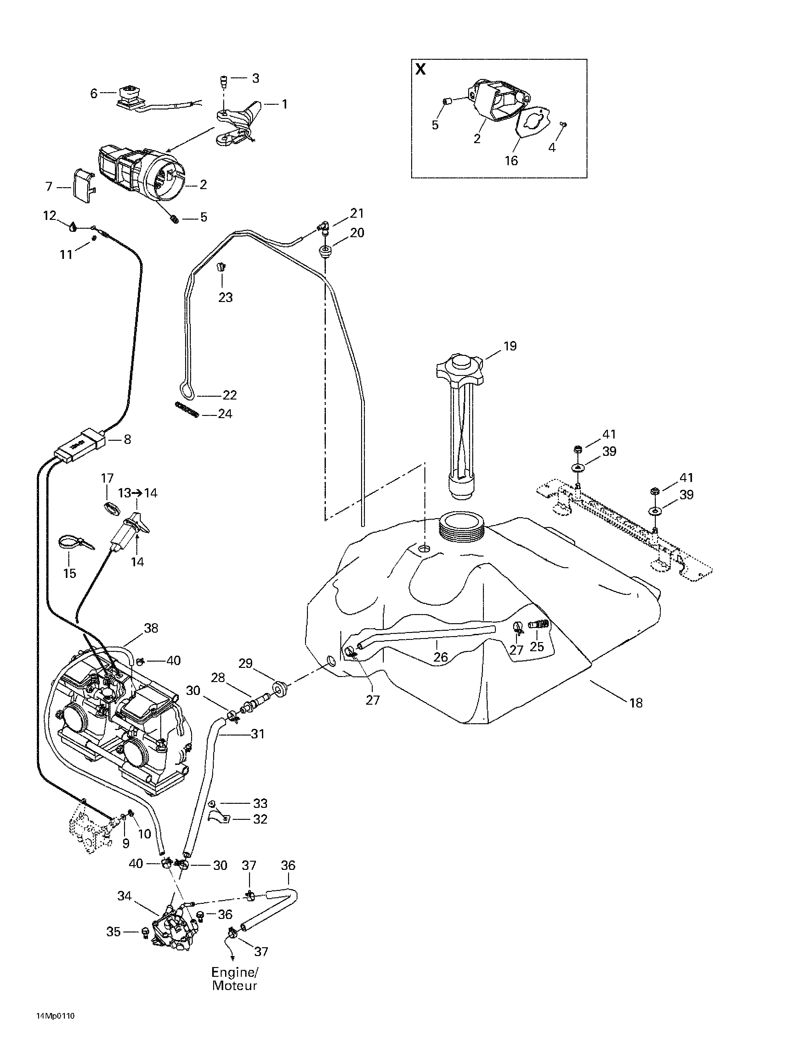 Fuel system 2