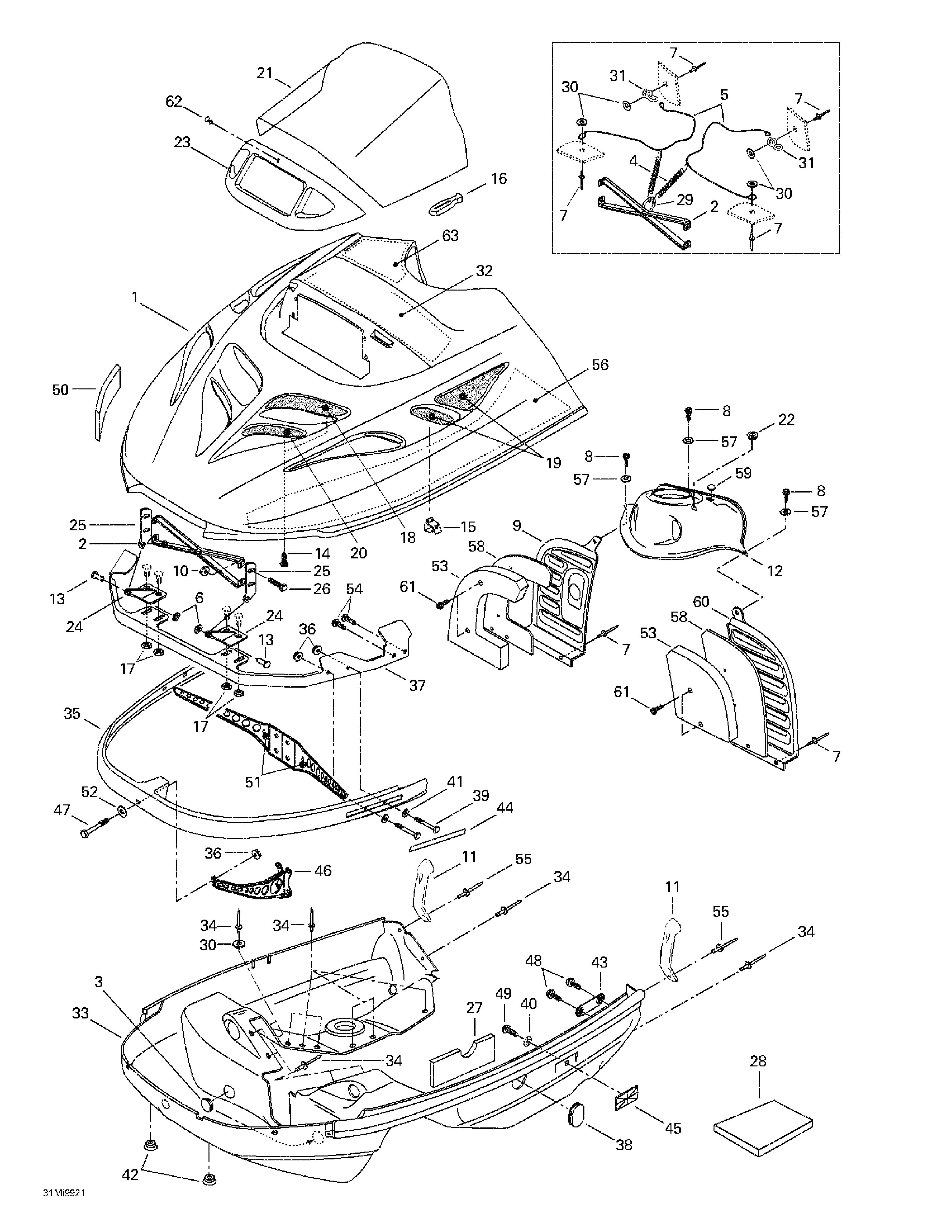 Cab, console