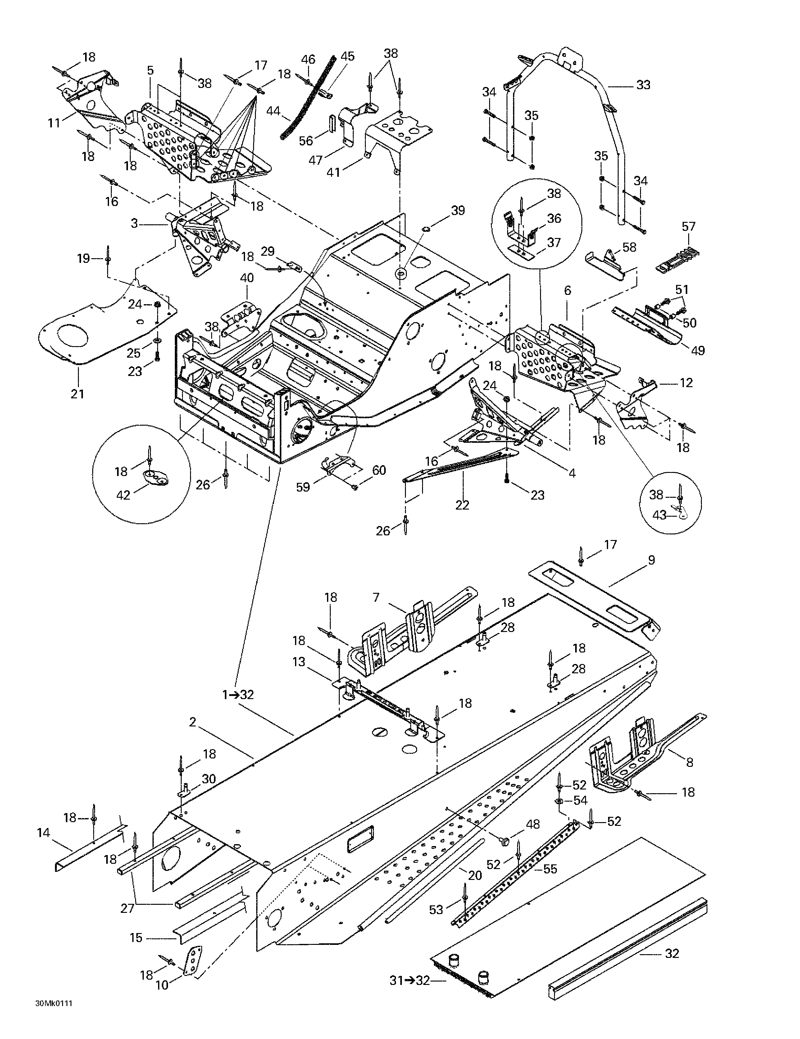 Frame and accessories