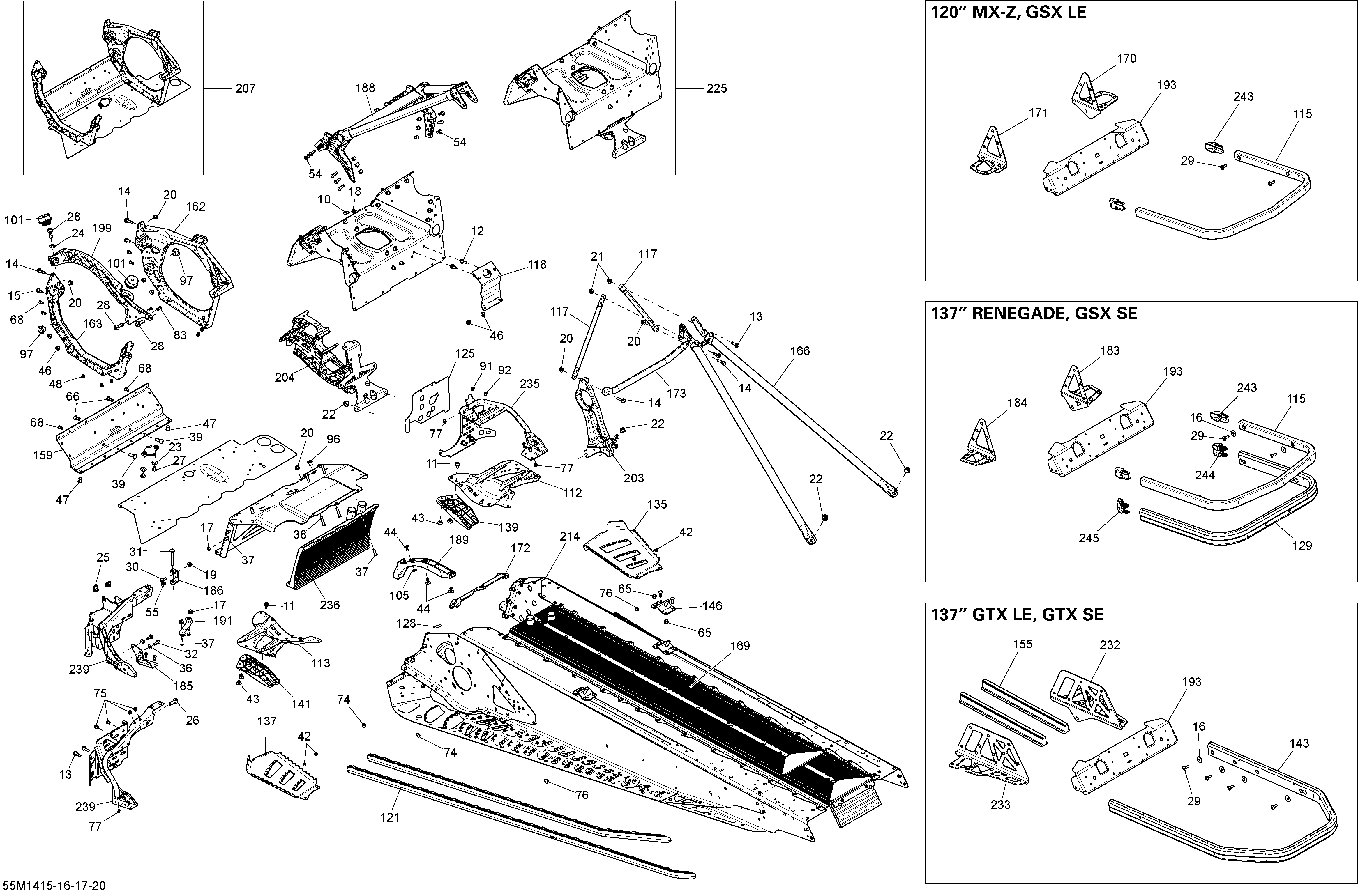 Frame and components