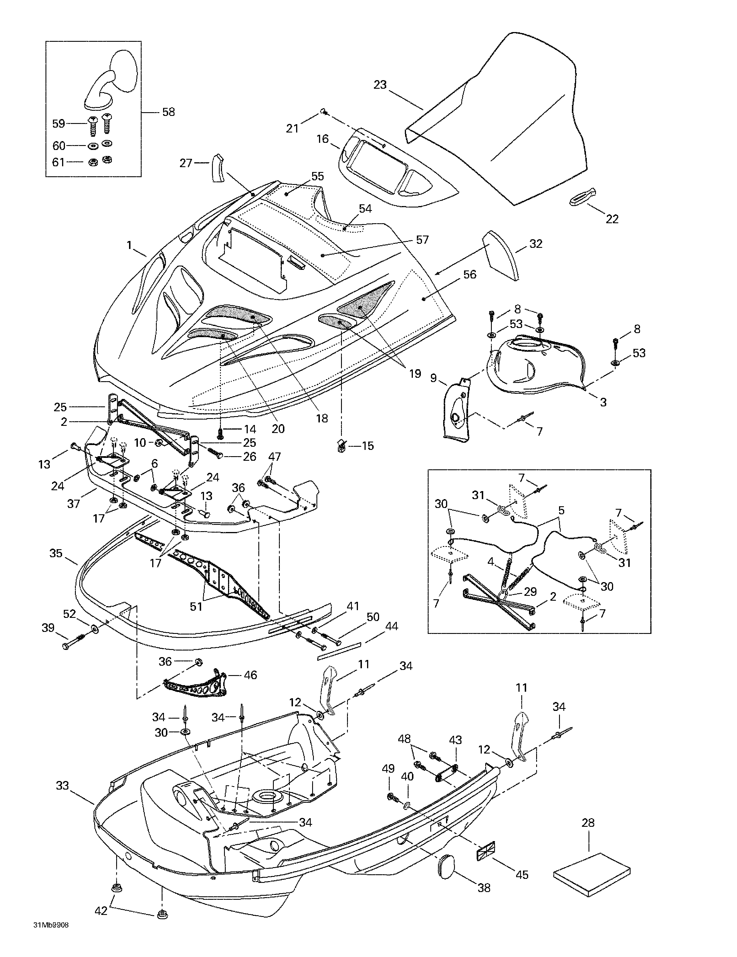 Cab, console