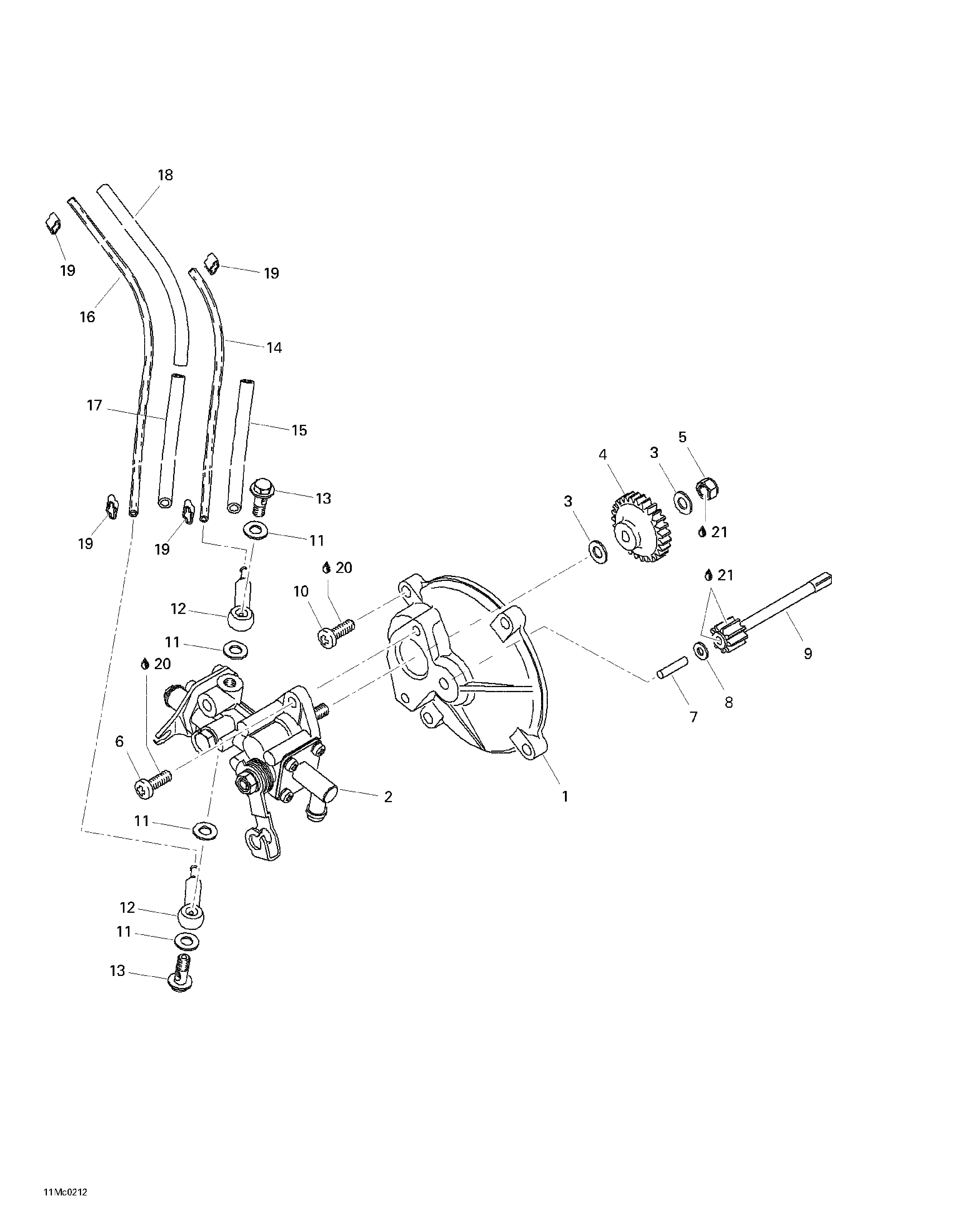 Oil injection system