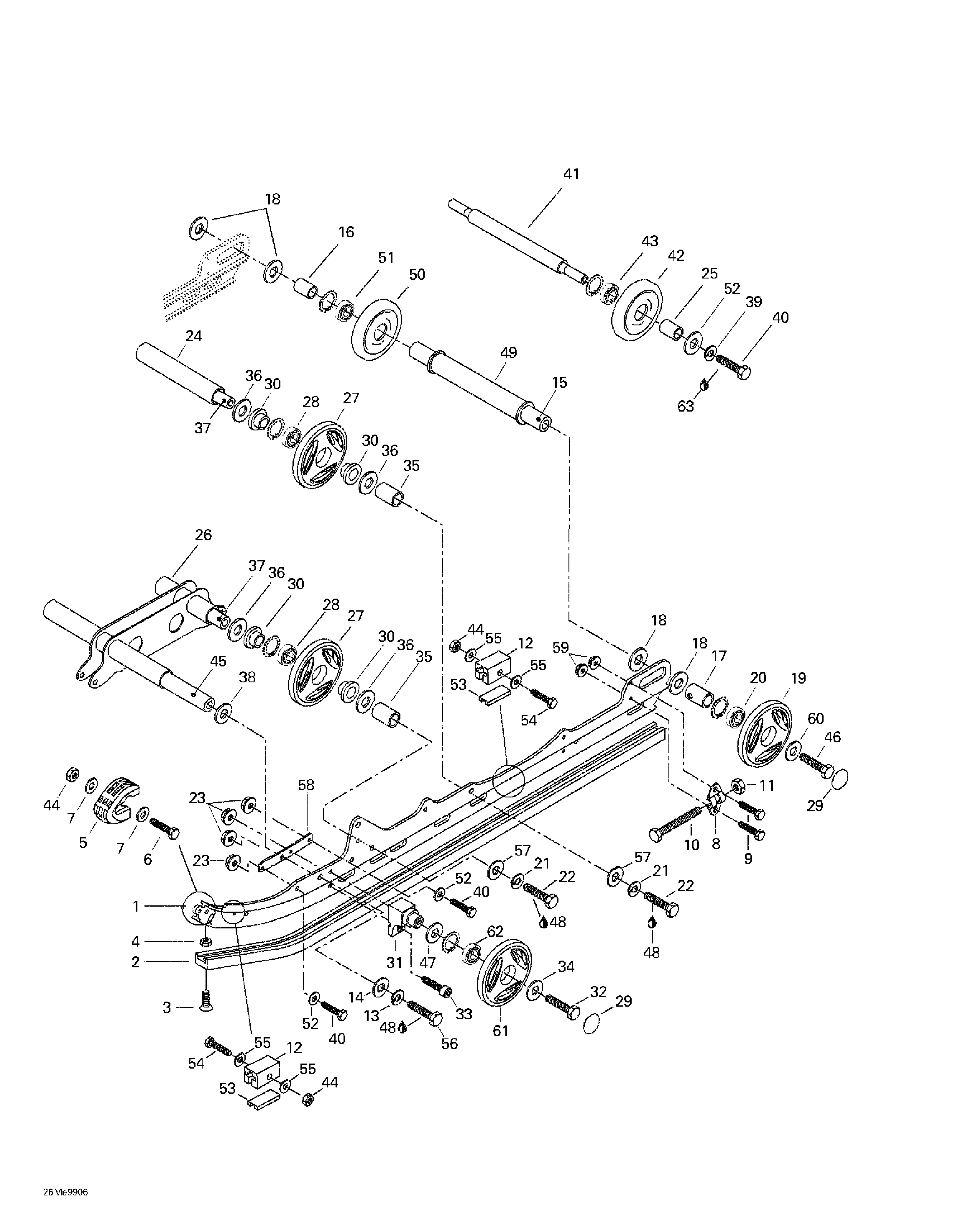 Rear suspension